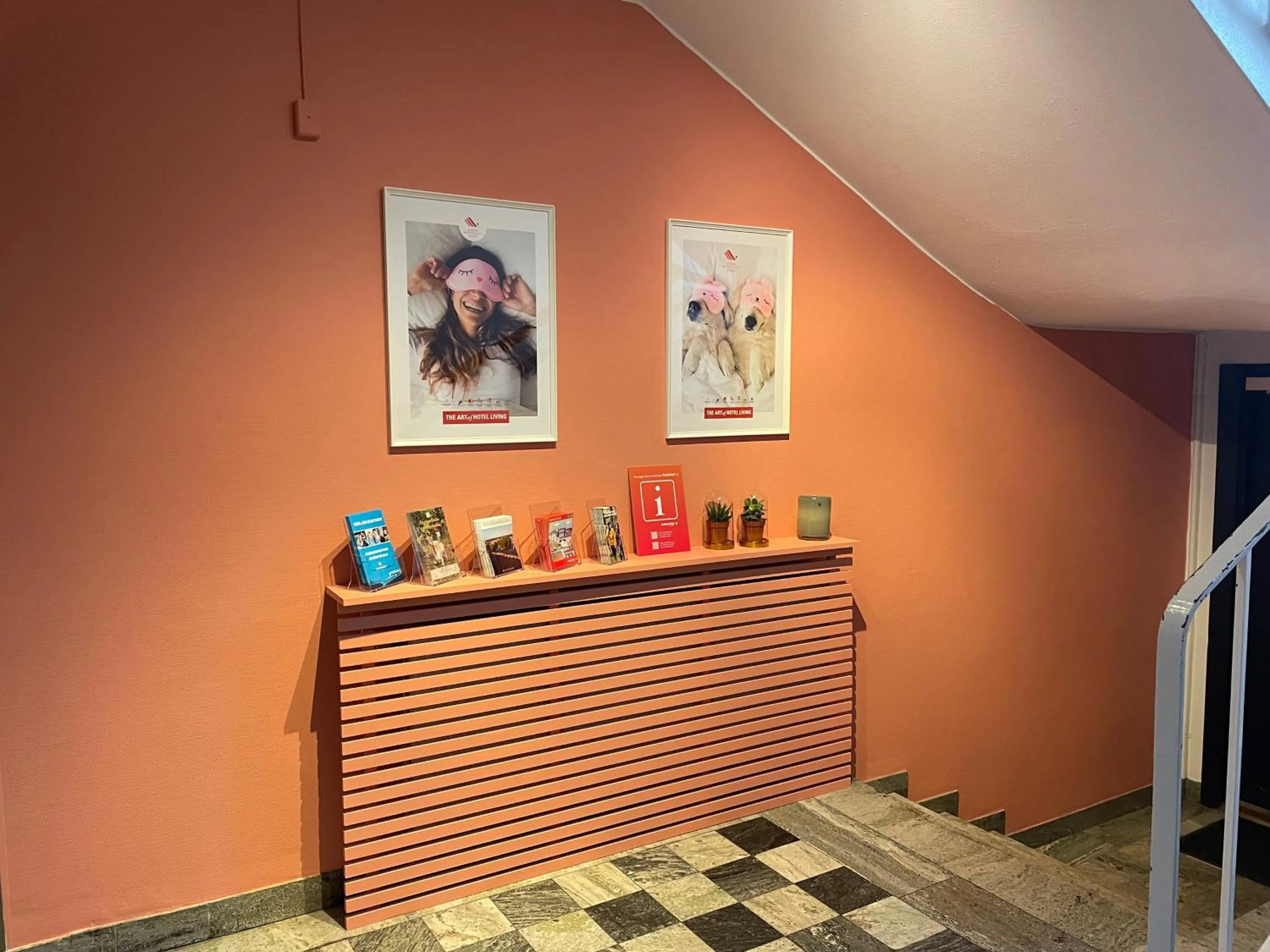 Lobby or reception in Good Morning Karlstad City