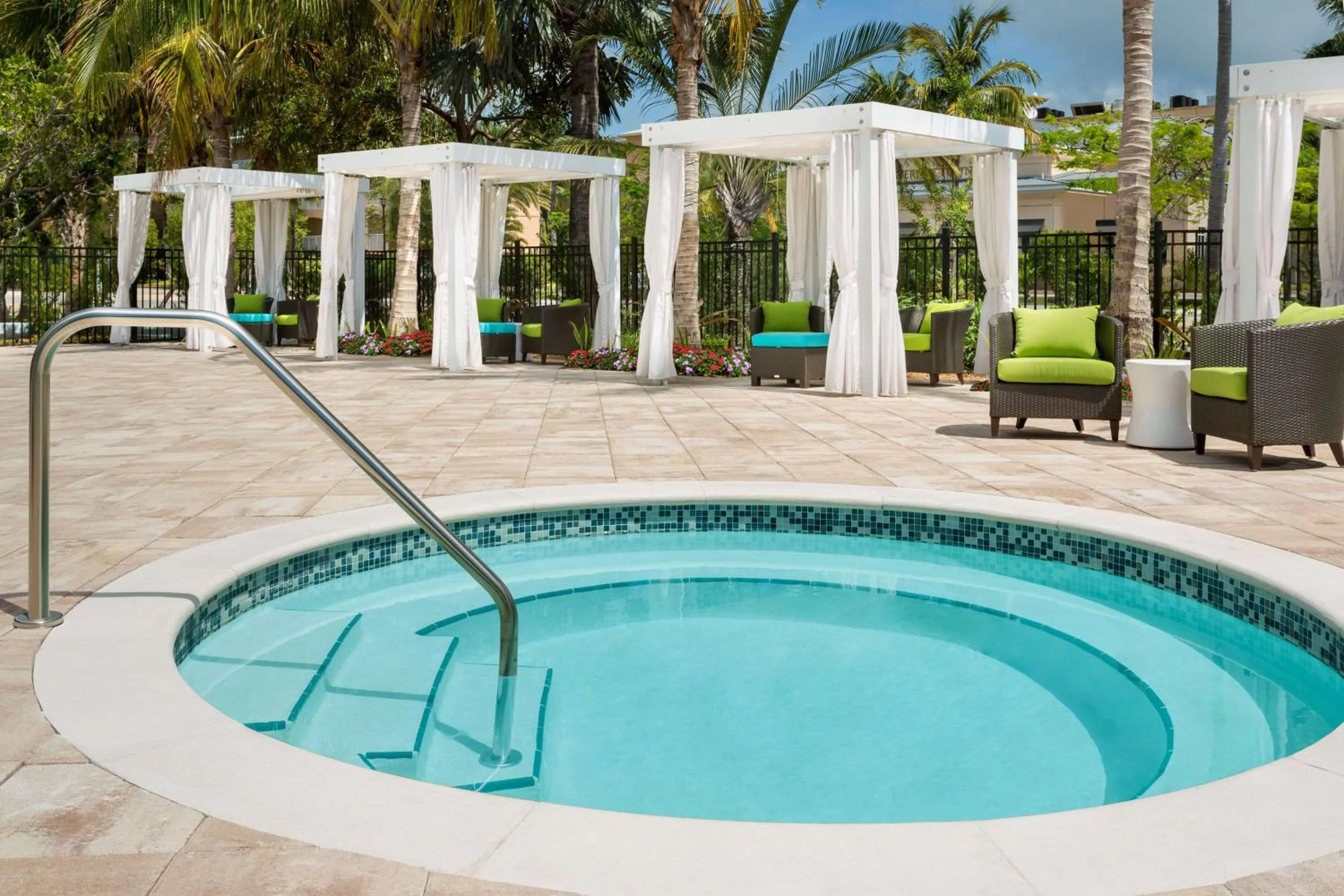 Pool view in Hilton Garden Inn Key West / The Keys Collection