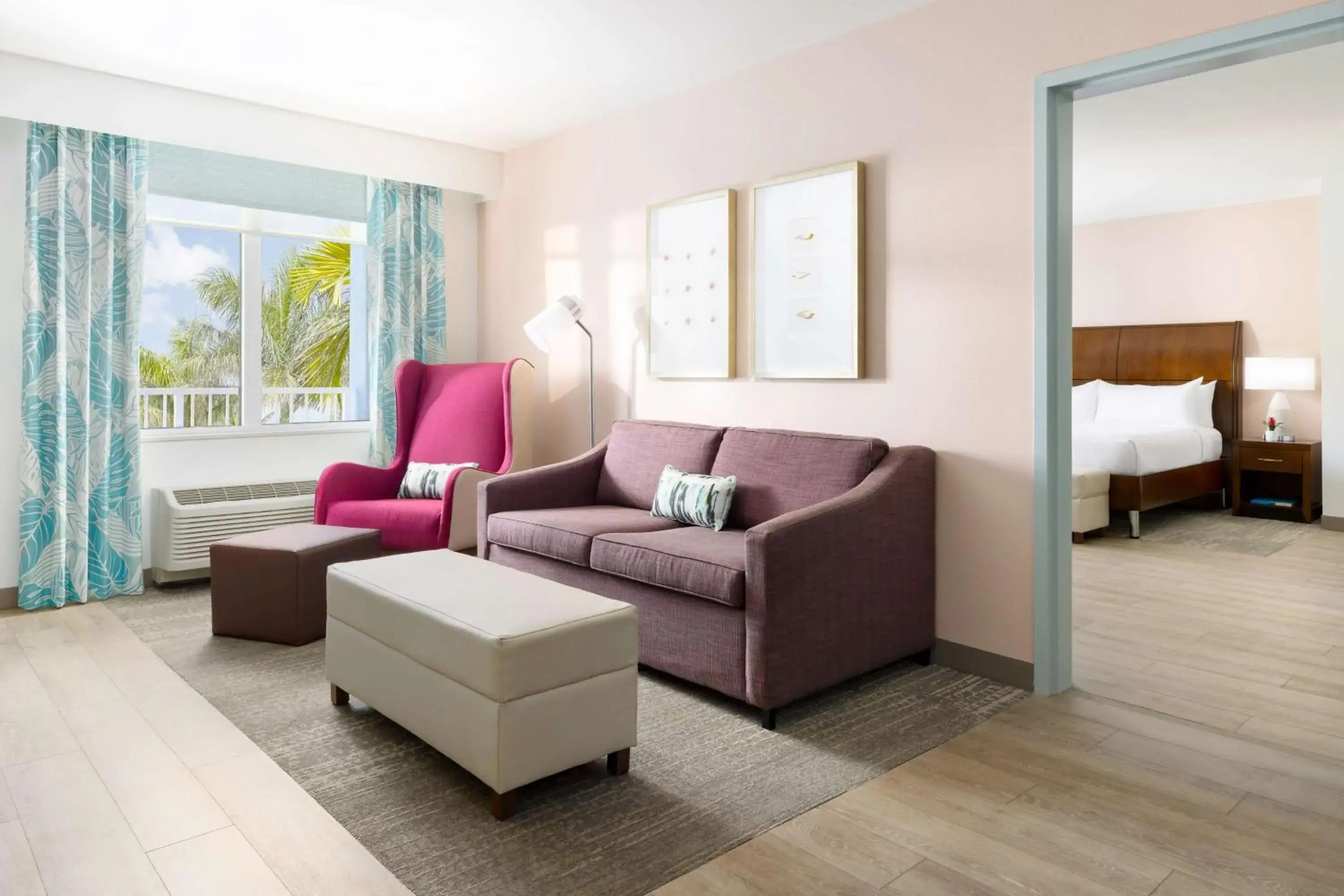Living room, Bed in Hilton Garden Inn Key West / The Keys Collection Living room, Bed in Hilton Garden Inn Key West / The Keys Collection