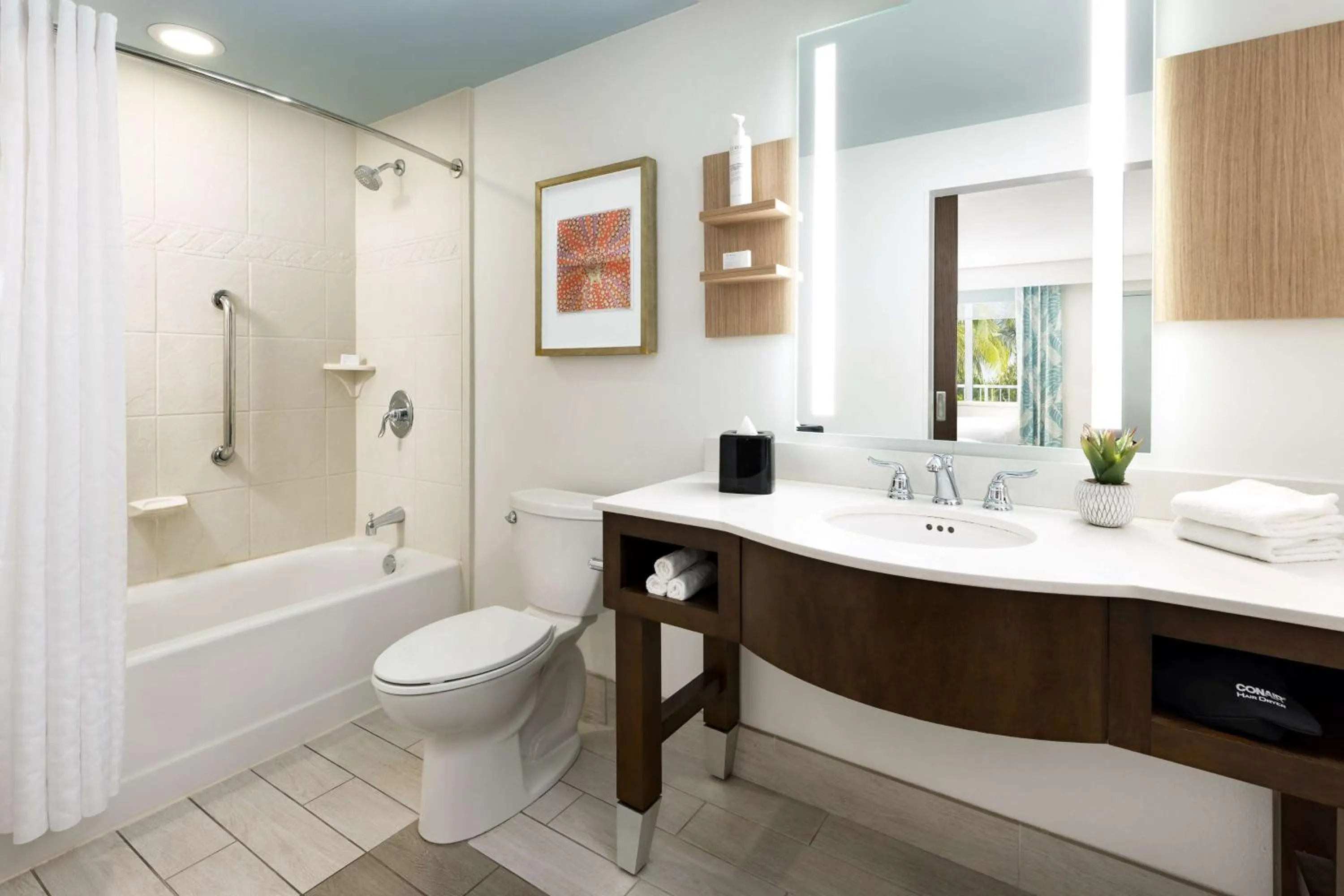 Bathroom in Hilton Garden Inn Key West / The Keys Collection