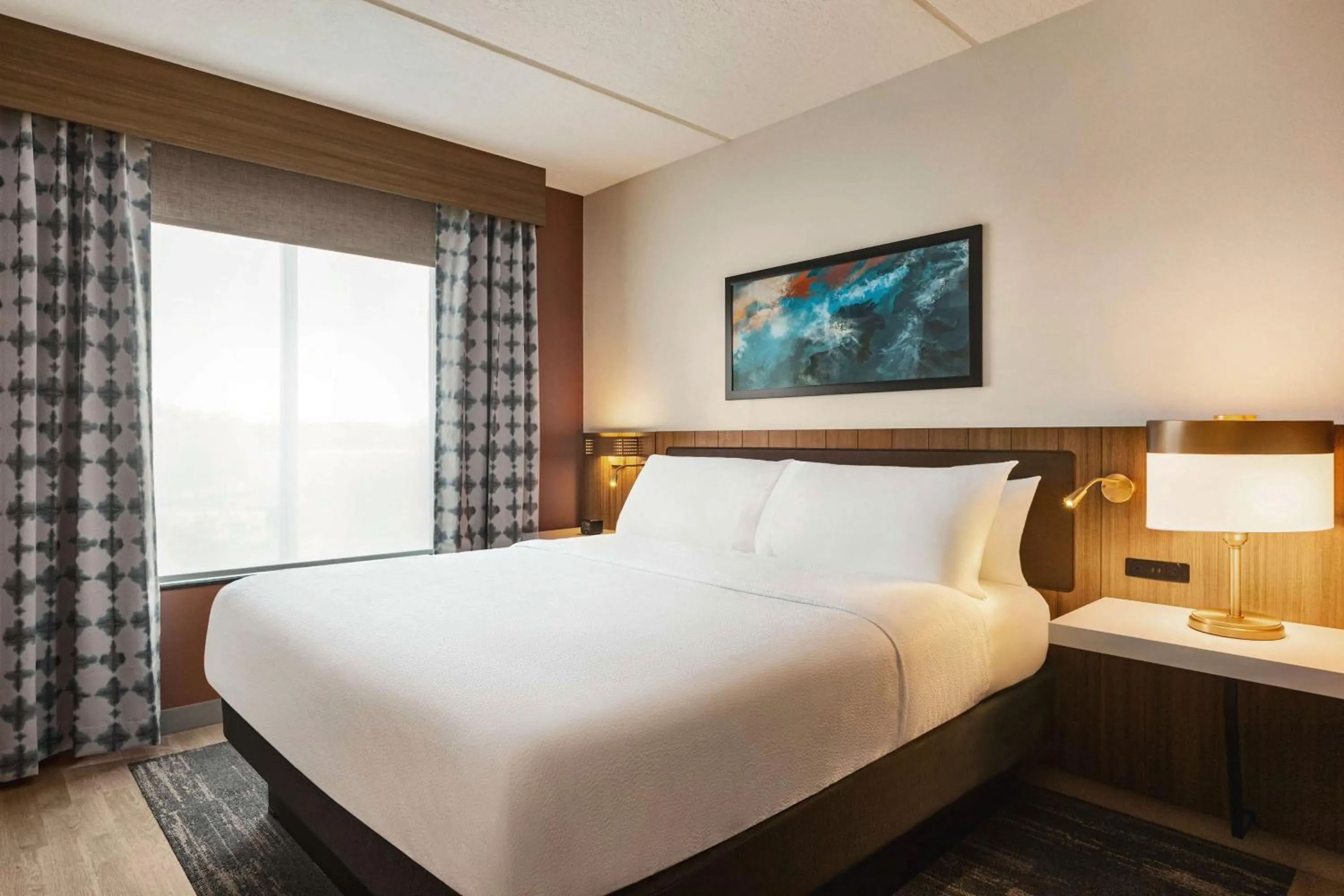 Bed in Hilton Garden Inn Palm Coast Town Center