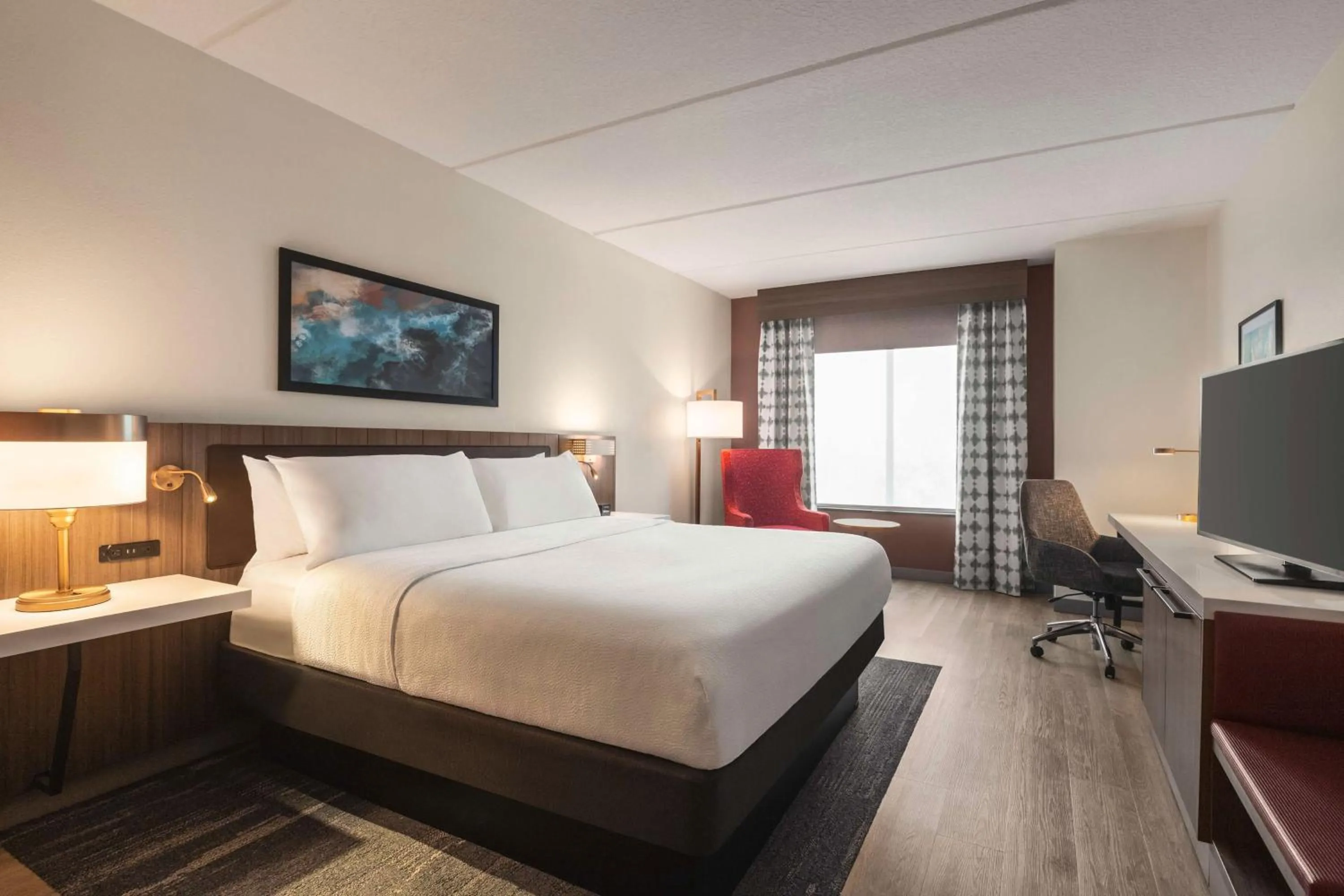 Bed in Hilton Garden Inn Palm Coast Town Center