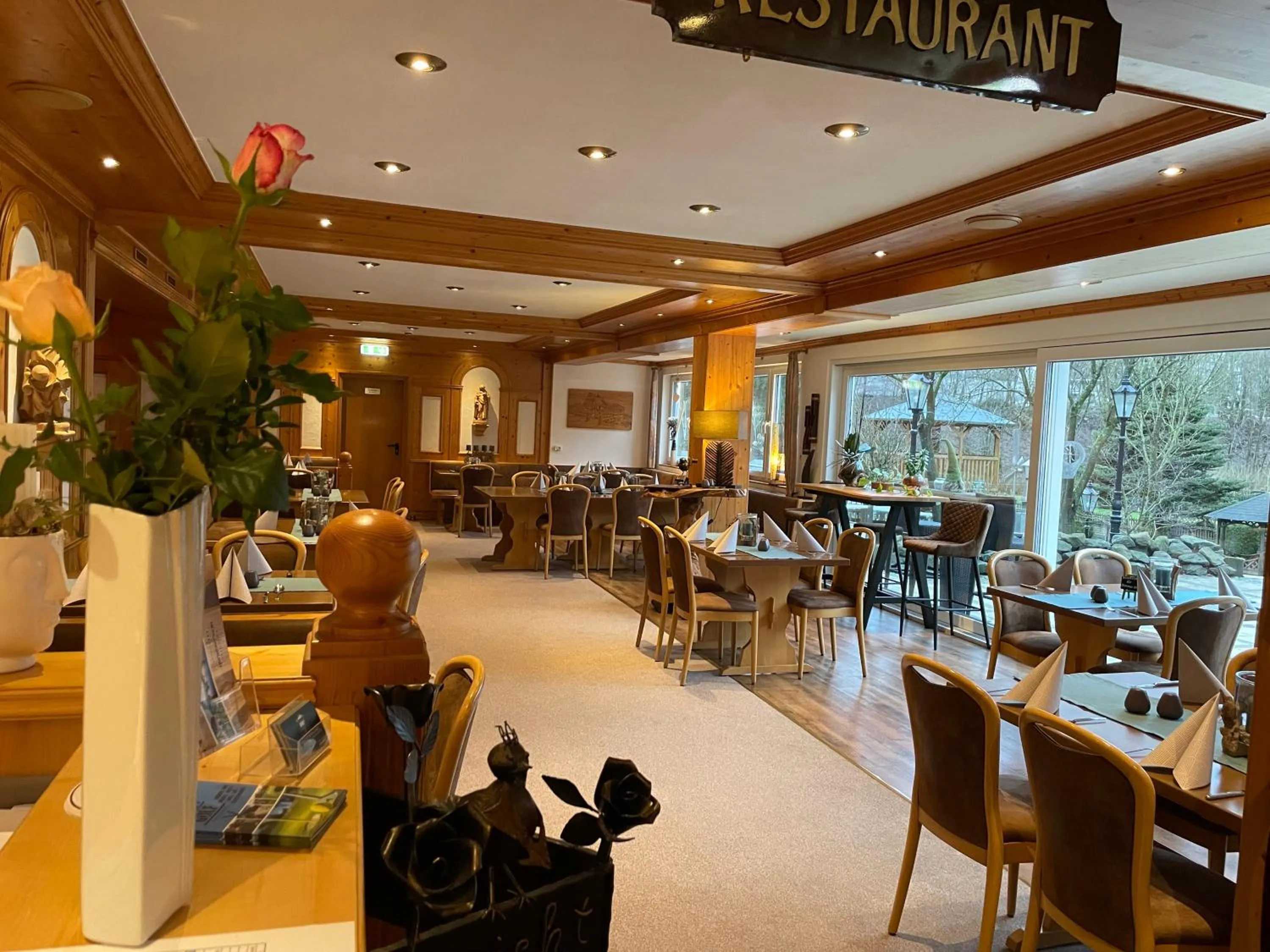 Restaurant/places to eat in Land-Hotel Mühlengrund