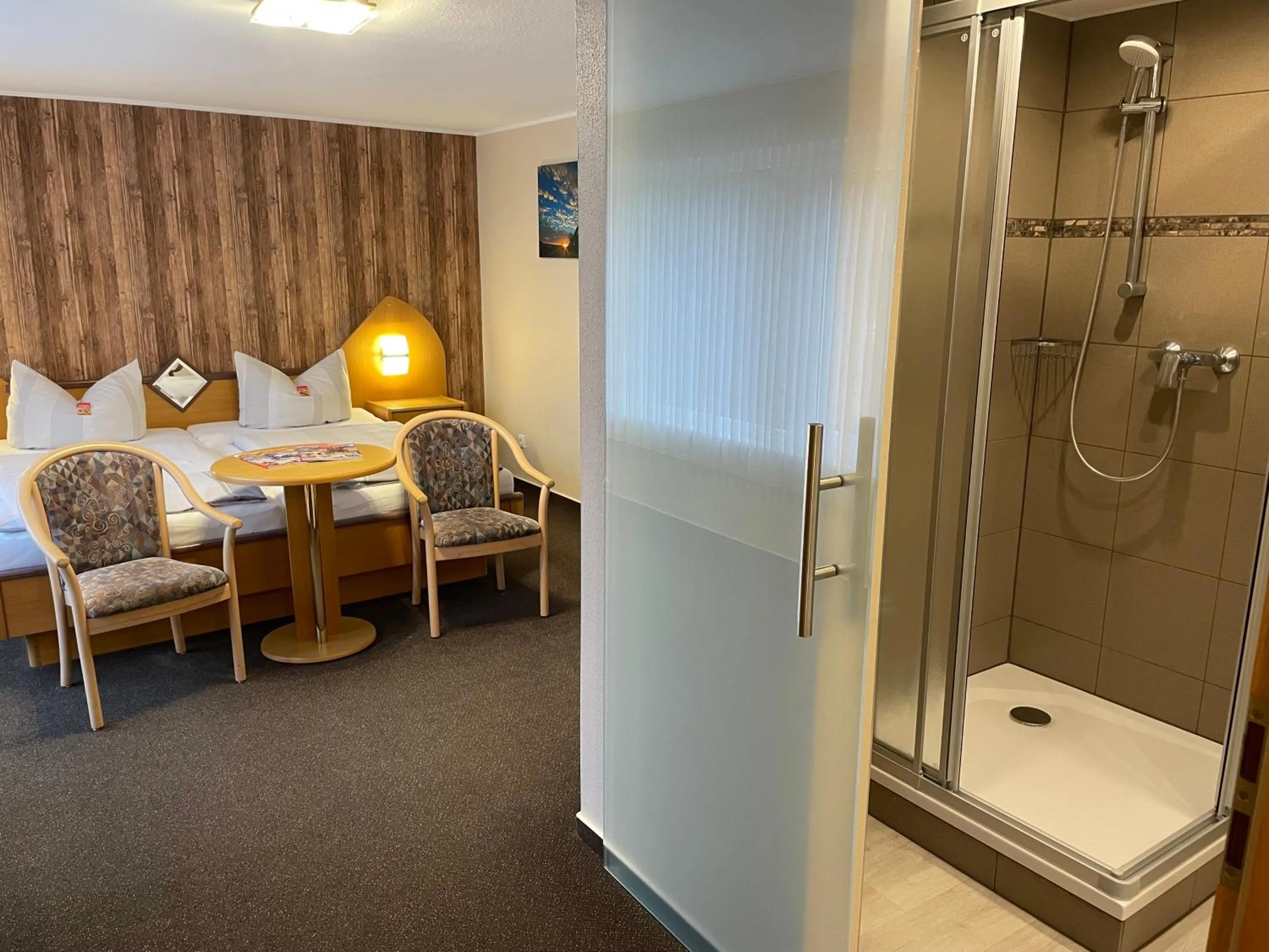 Shower in Land-Hotel Mühlengrund