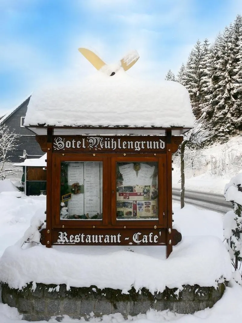 Decorative detail in Land-Hotel Mühlengrund