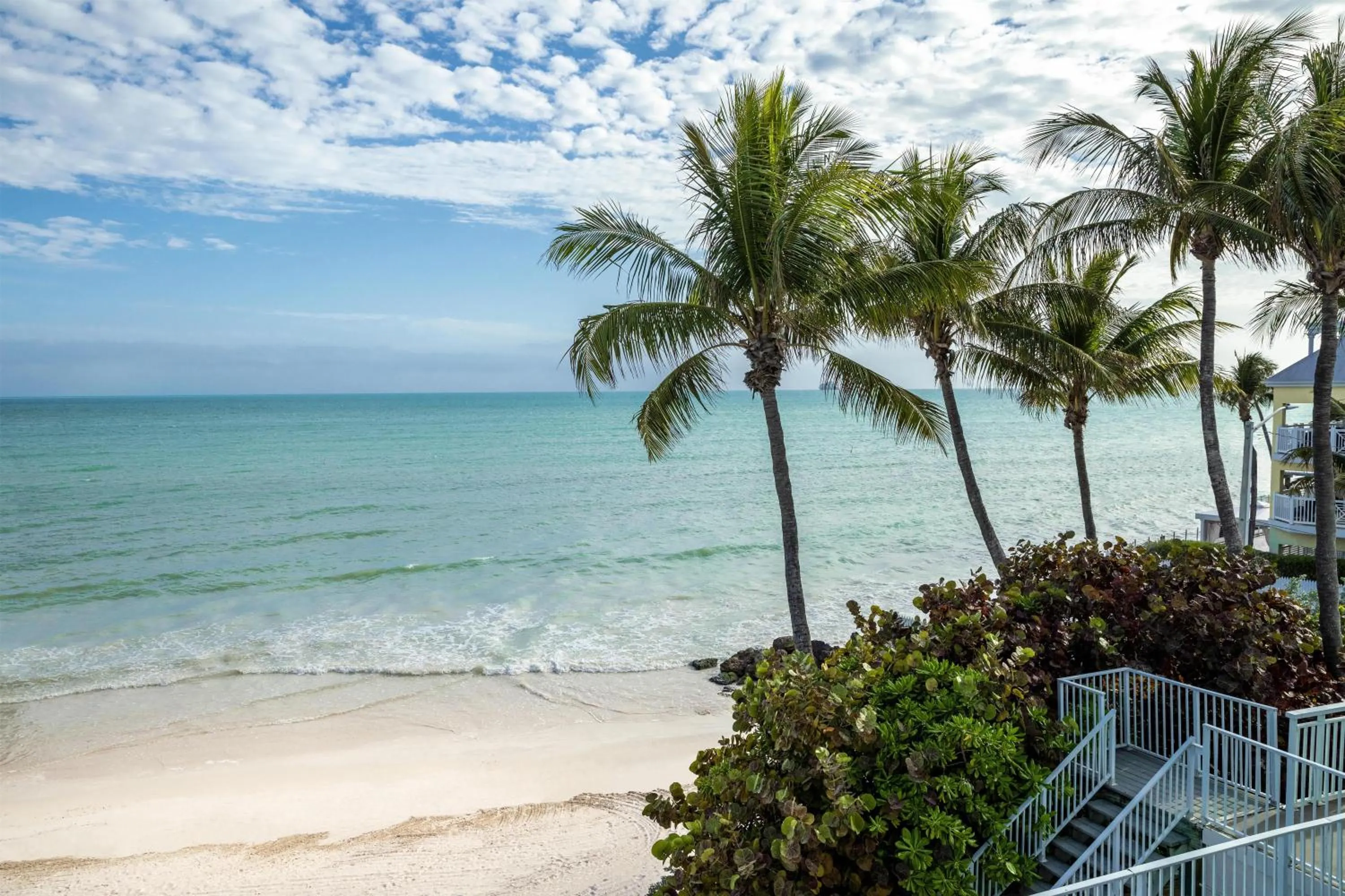 Inner courtyard view in The Reach Key West, Curio Collection by Hilton