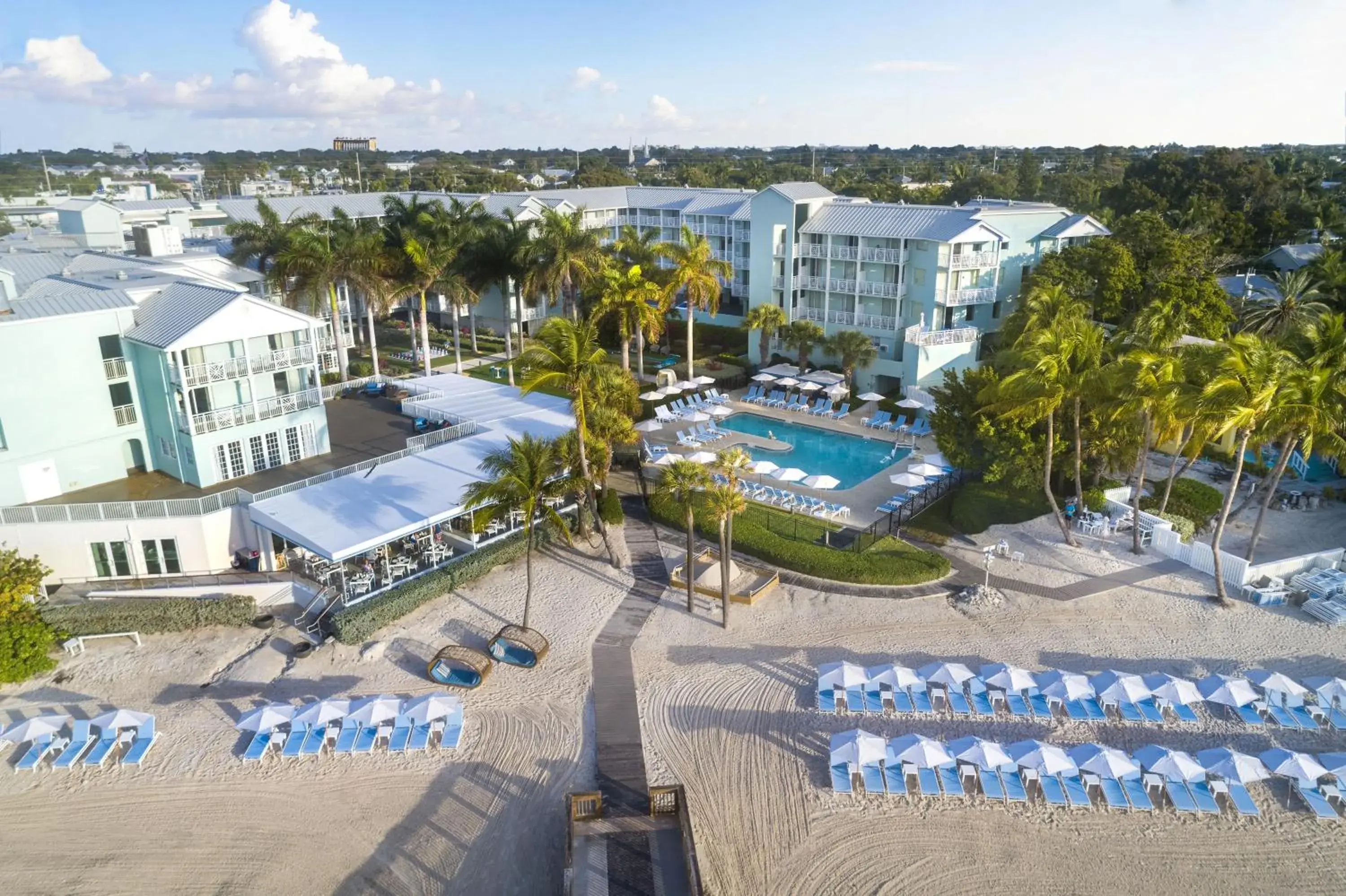 Pool view in The Reach Key West, Curio Collection by Hilton Pool view in The Reach Key West, Curio Collection by Hilton