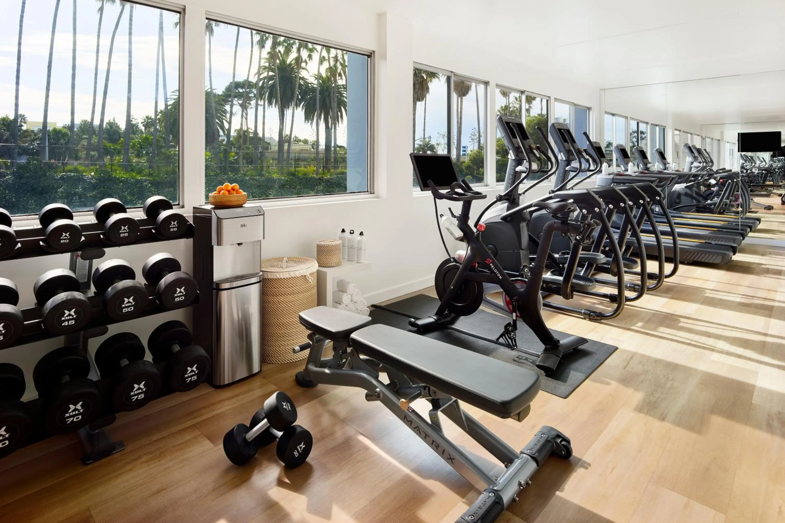 Fitness centre/facilities in The Pierside Santa Monica