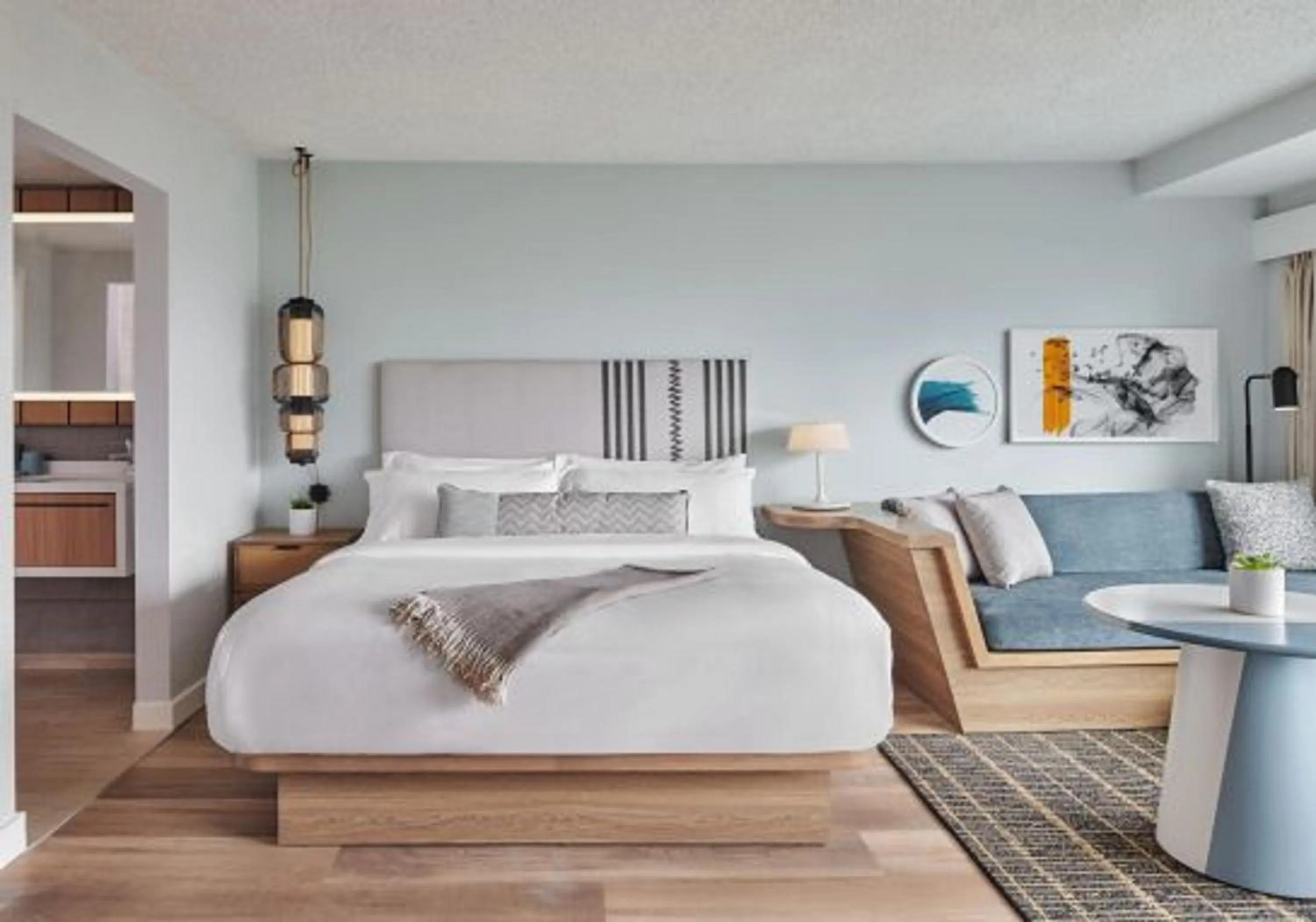 Photo of the whole room, Bed in The Pierside Santa Monica