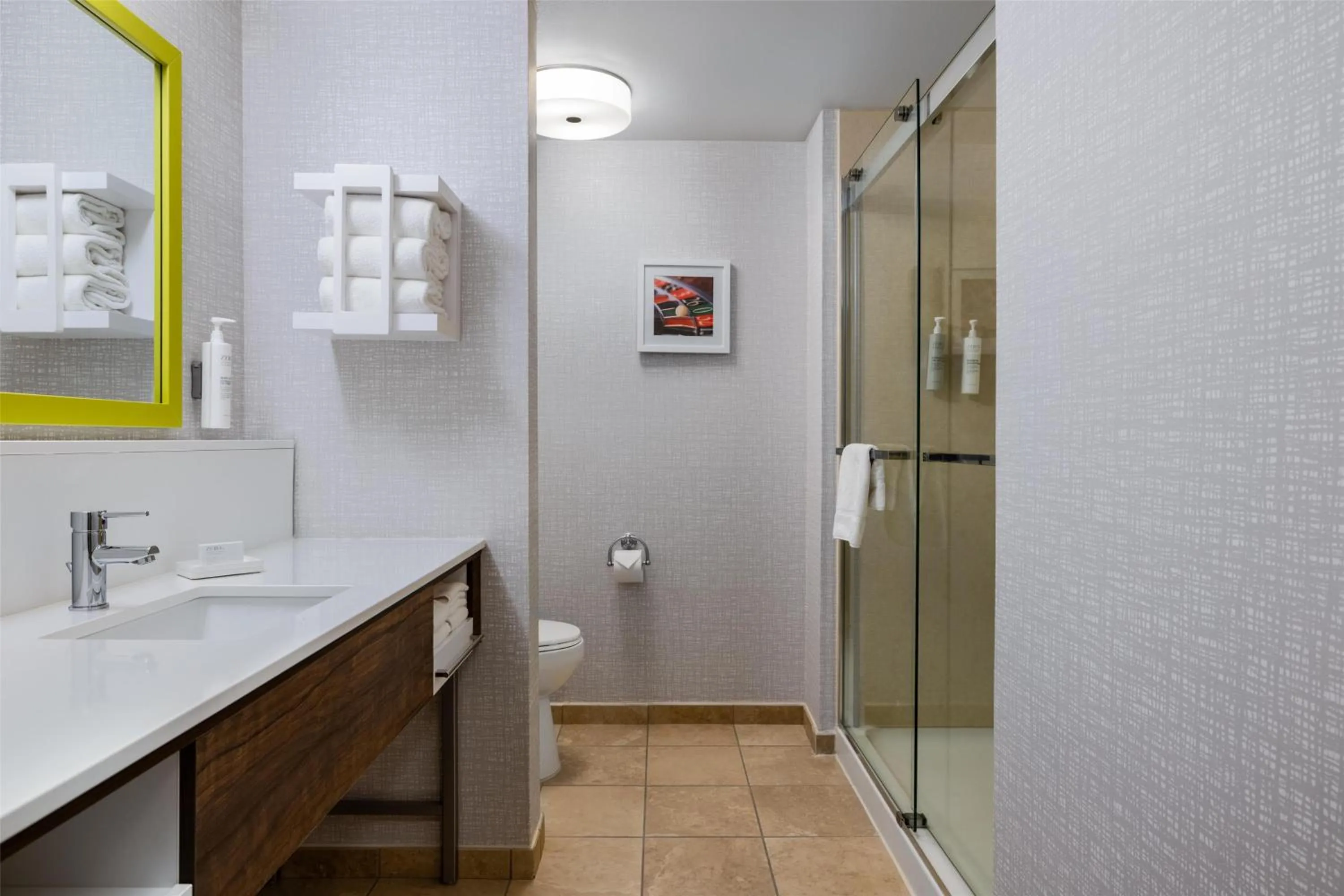 Bathroom in Hampton Inn Las Vegas/North Speedway