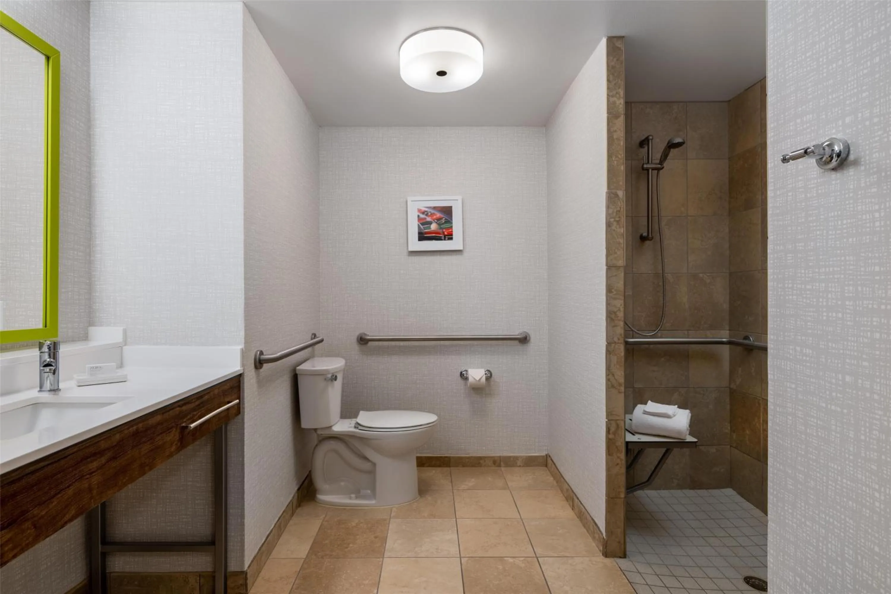 Bathroom in Hampton Inn Las Vegas/North Speedway