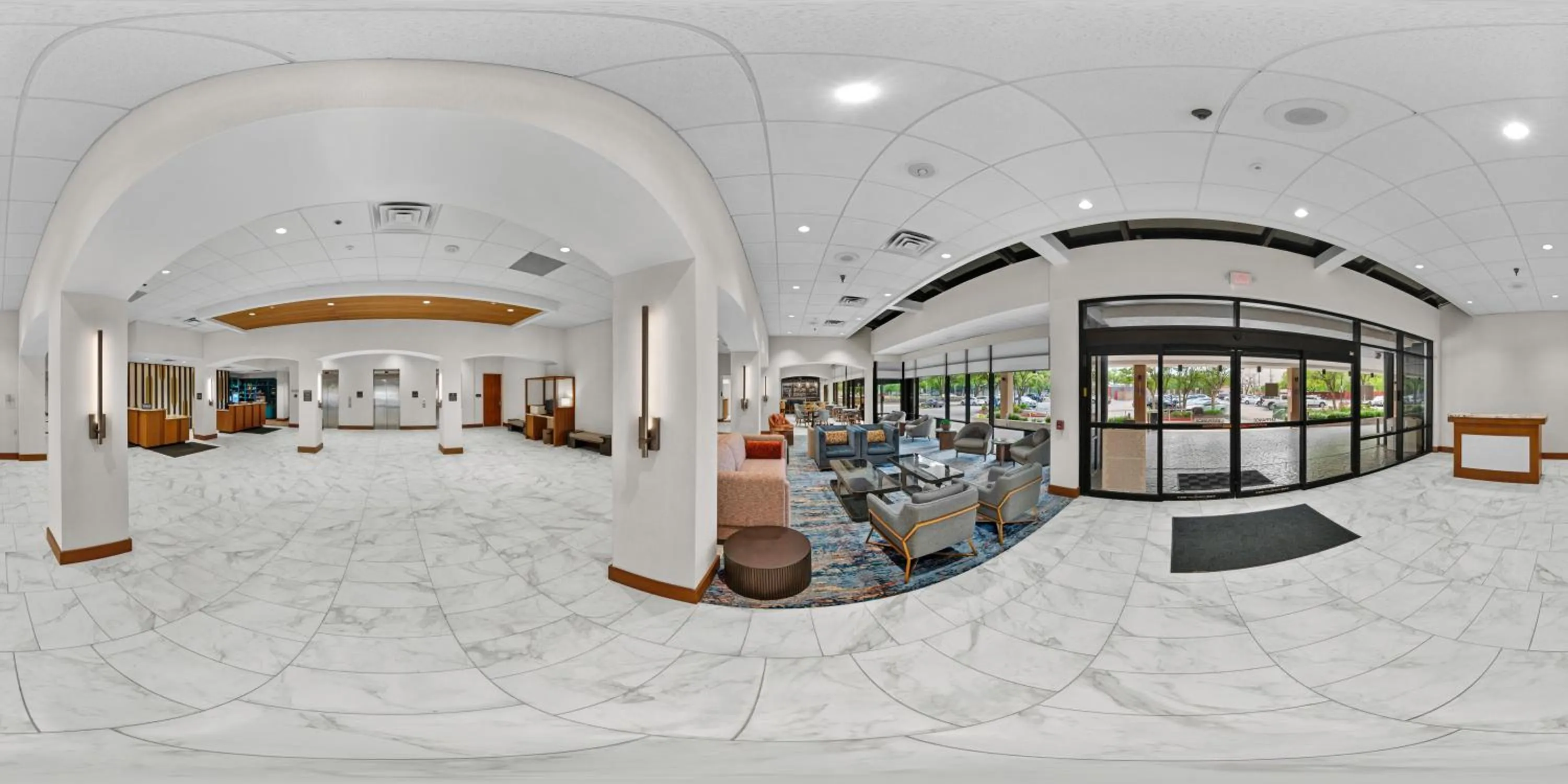 Lobby or reception in DoubleTree by Hilton Houston Medical Center Hotel & Suites