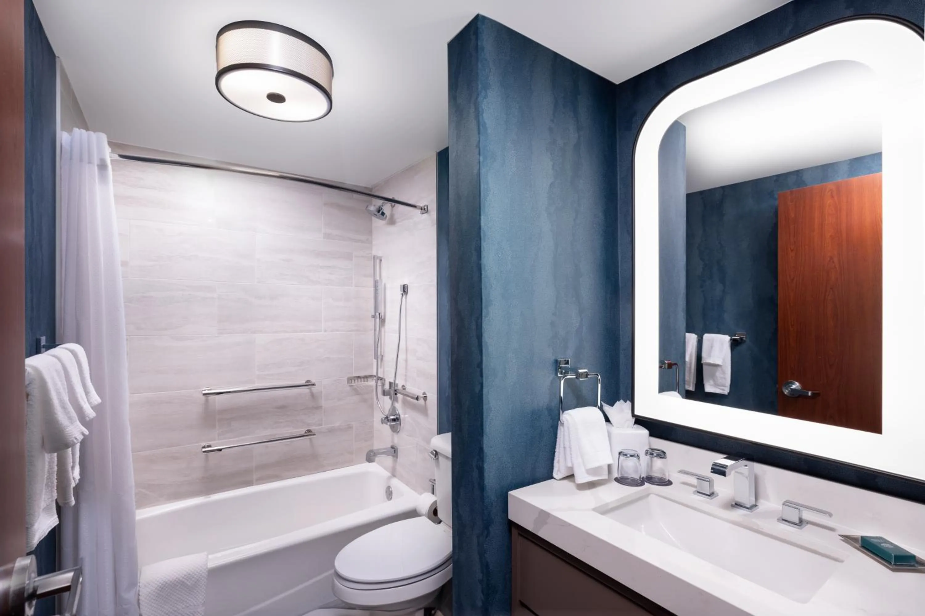 Bath in DoubleTree by Hilton Houston Medical Center Hotel & Suites