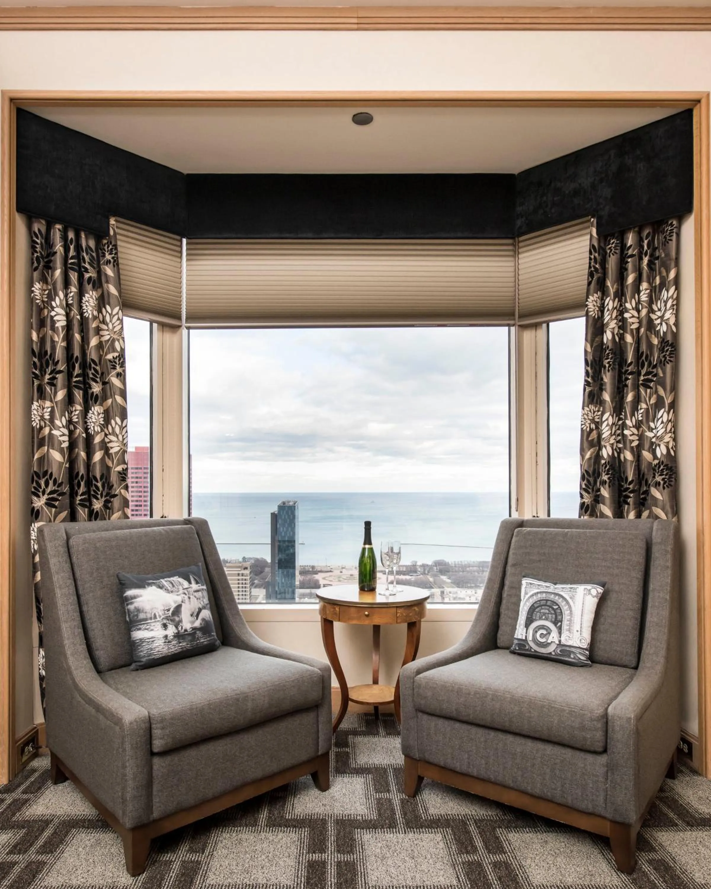 Seating area in The Buckingham Hotel