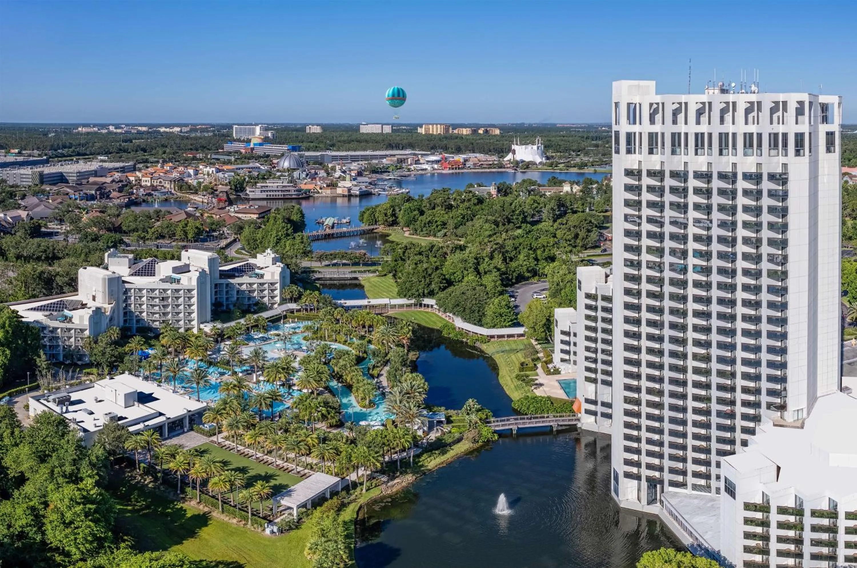 Property building in Hilton Orlando Buena Vista Palace - Disney Springs Area