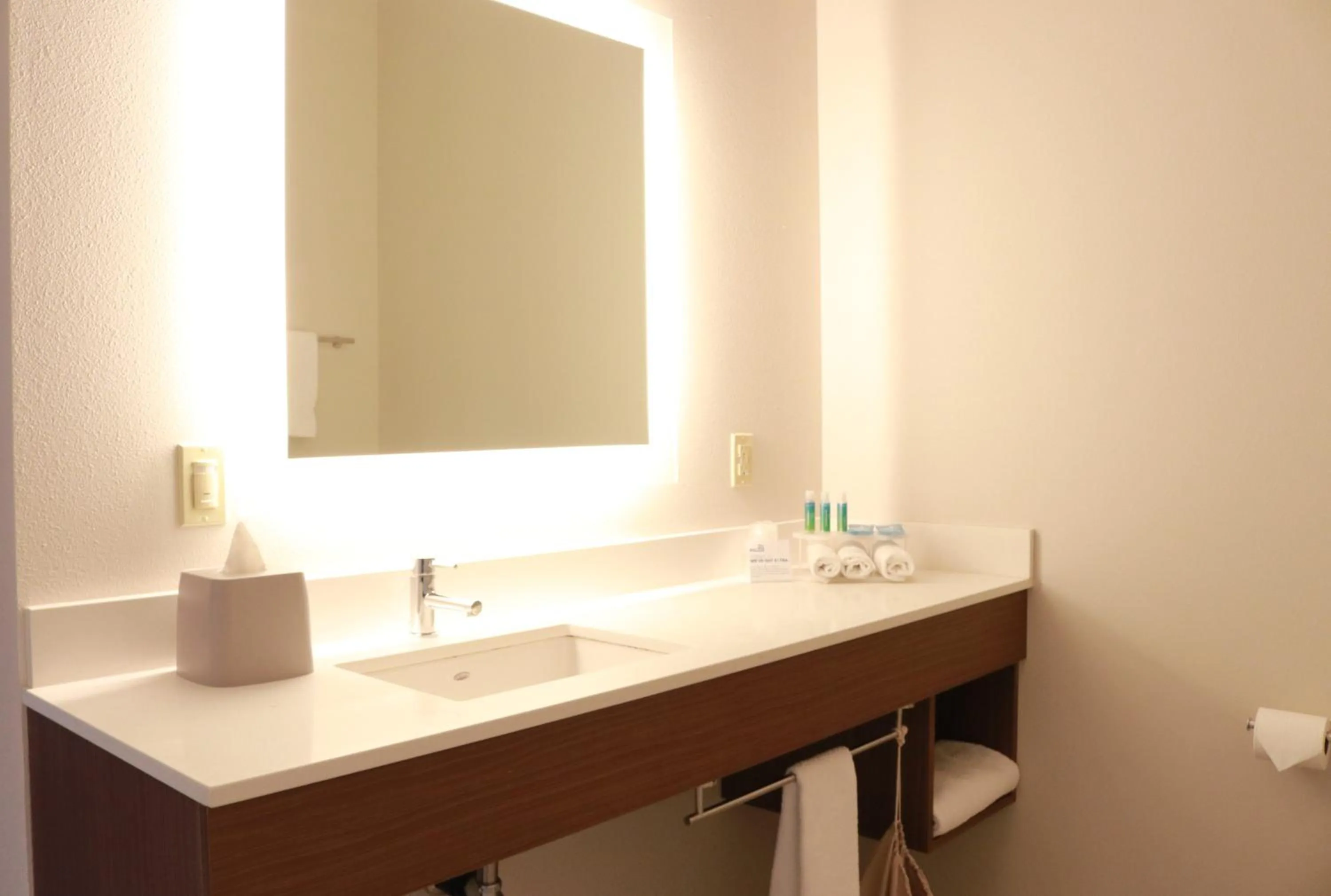 Bathroom in Holiday Inn Express Seattle - Sea-Tac Airport by IHG