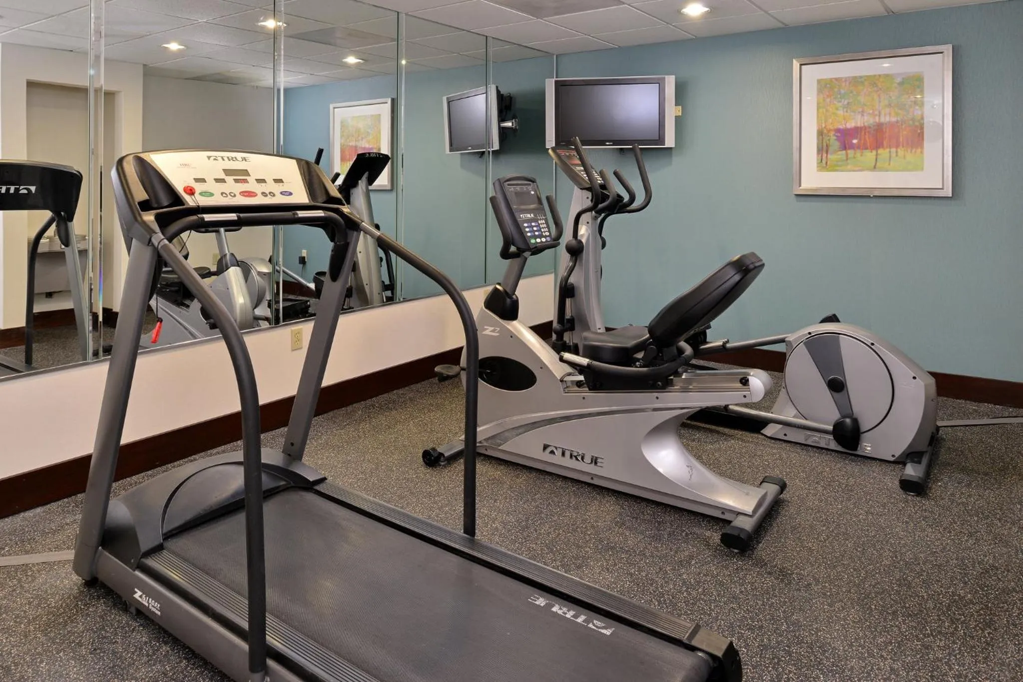 Fitness centre/facilities in Holiday Inn Express Fresno River Park Highway 41 by IHG