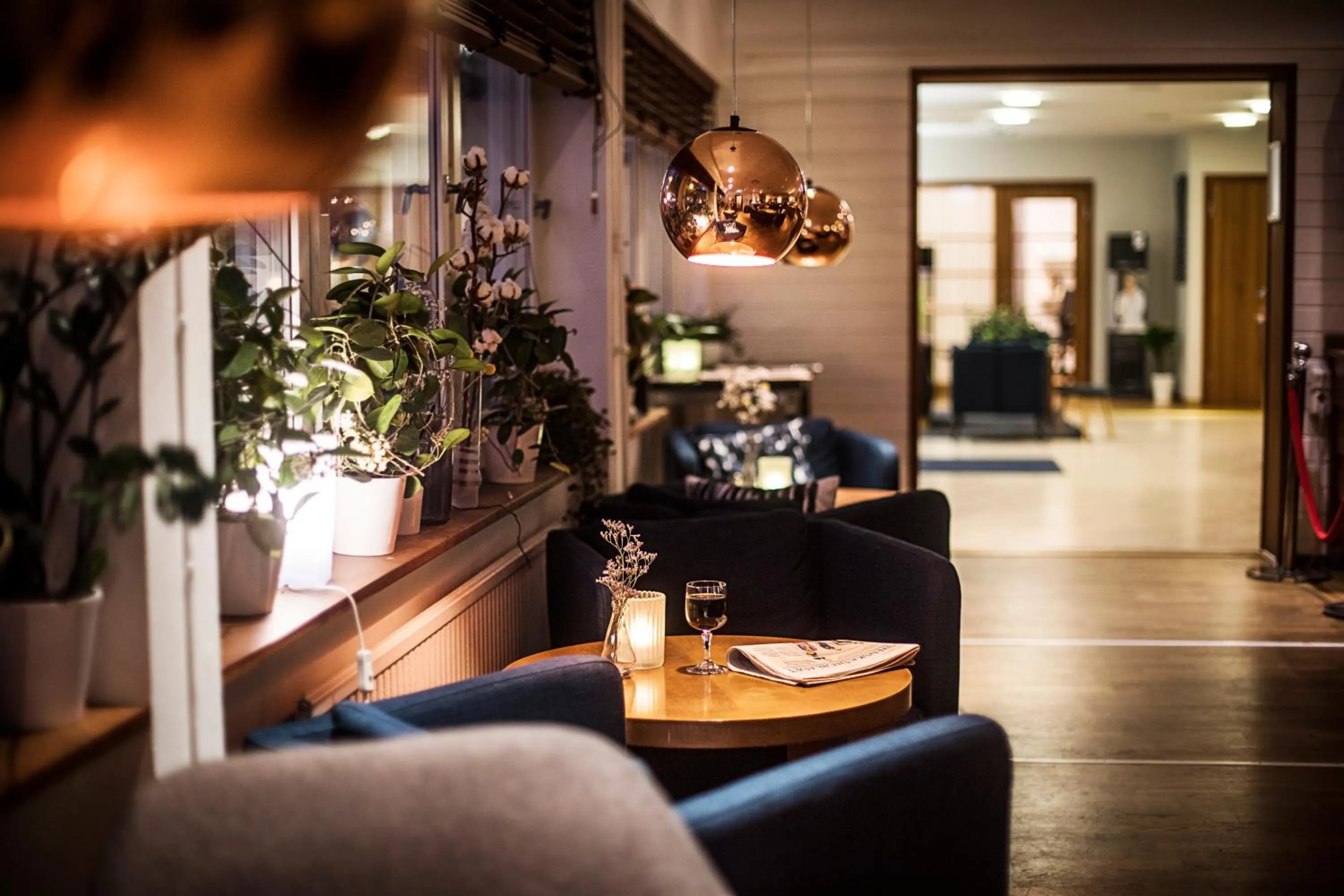 Decorative detail in First Hotel Jörgen Kock