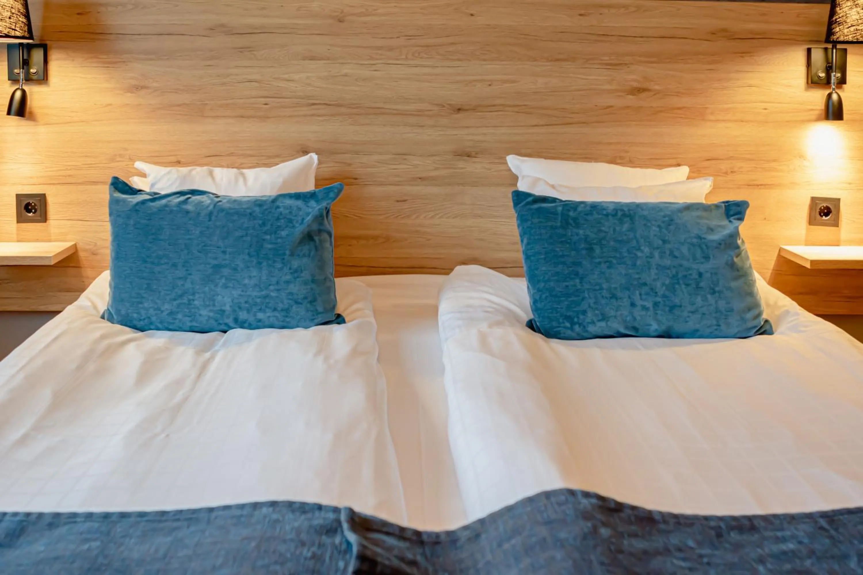 Bed in First Hotel Jörgen Kock