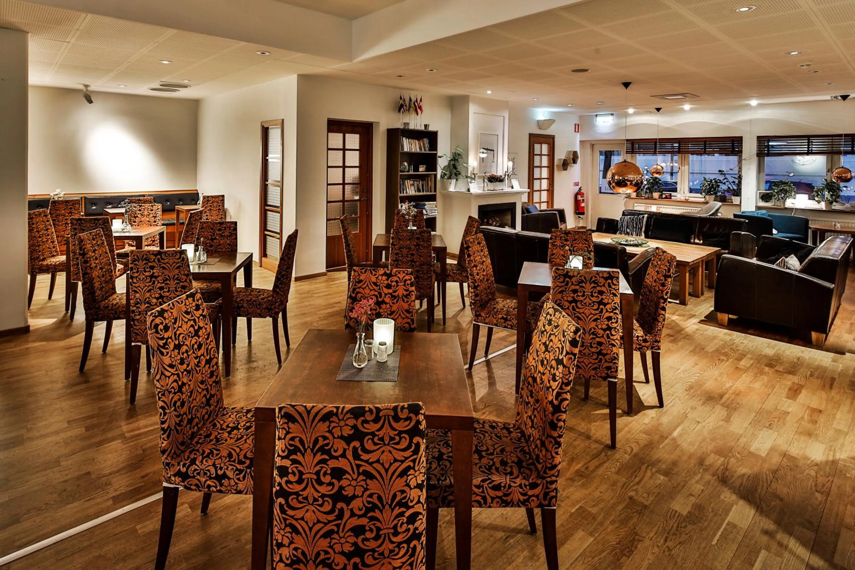 Restaurant/places to eat in First Hotel Jörgen Kock