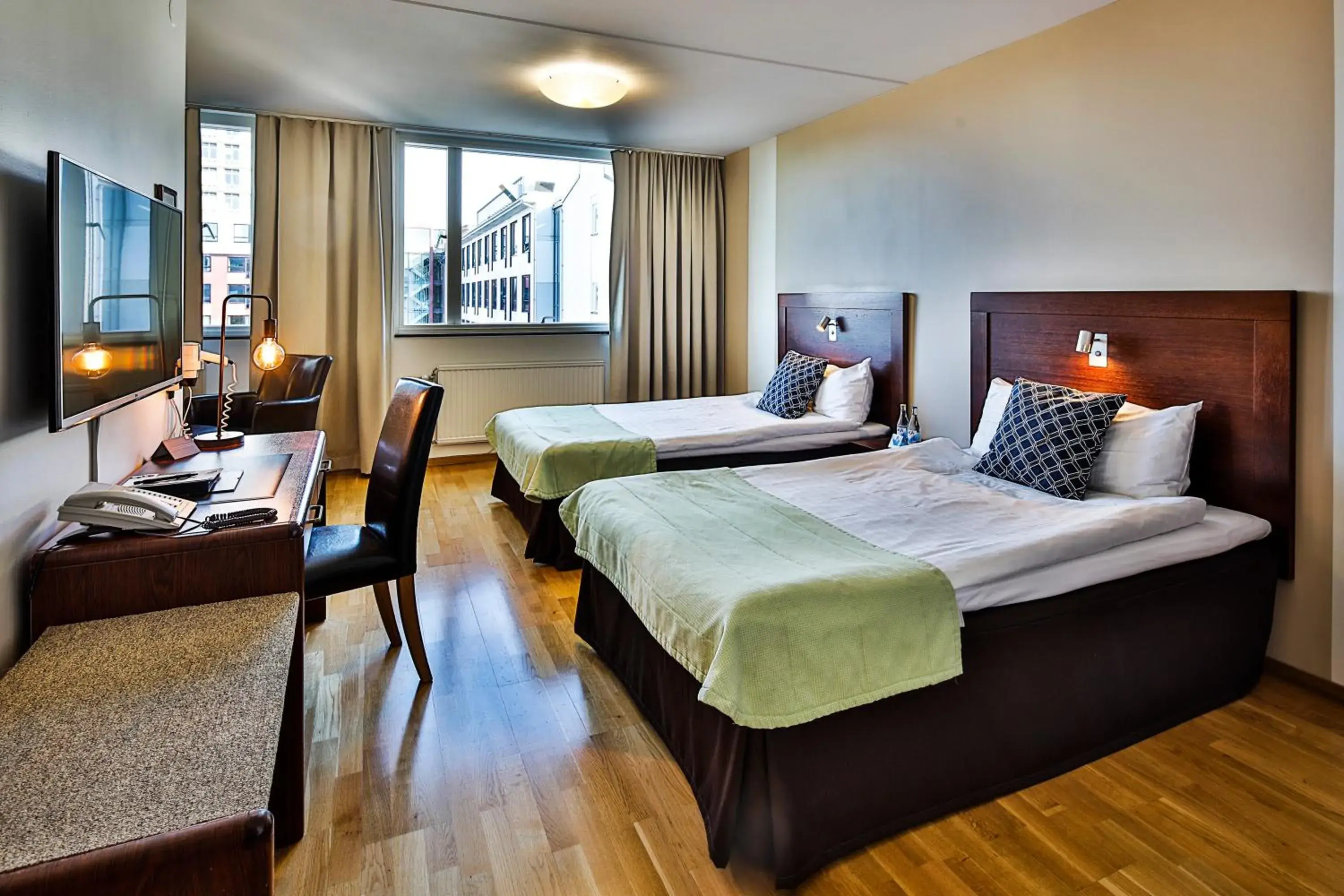 Superior Twin Room in First Hotel Jörgen Kock Superior Twin Room in First Hotel Jörgen Kock