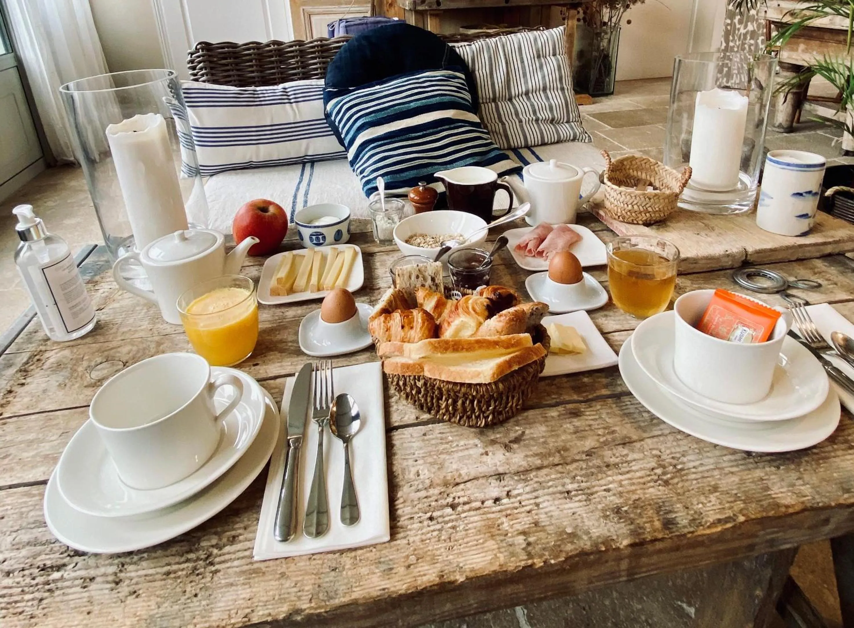 Breakfast in La Marine de Loire Hôtel & Spa