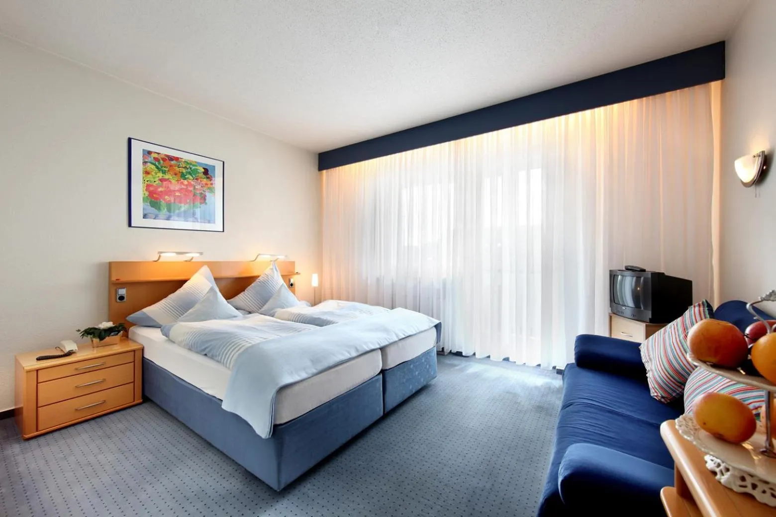 Bed in Hotel Kaiserpfalz