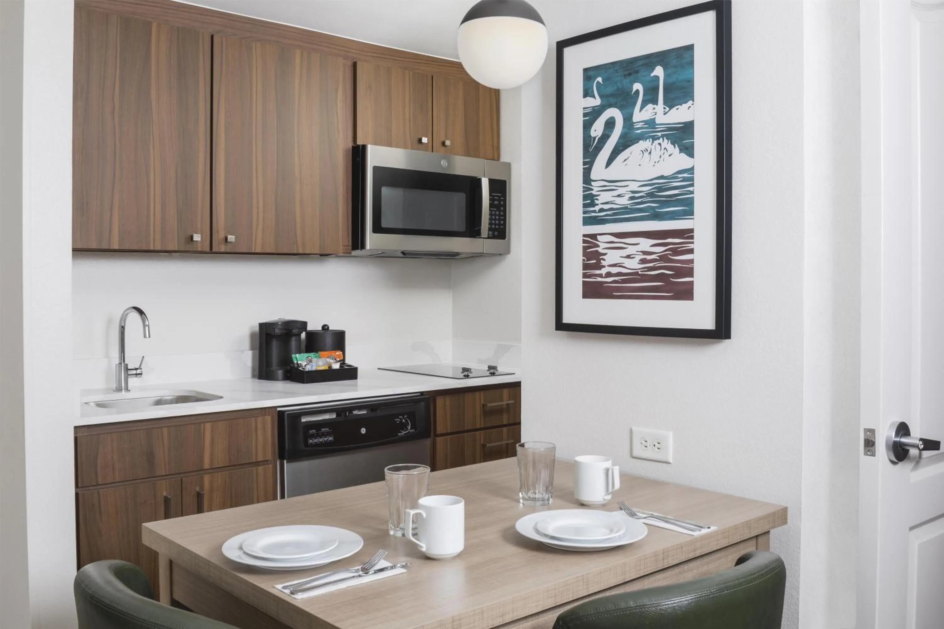 Kitchen or kitchenette in Homewood Suites by Hilton Lake Buena Vista Orlando - Newly Renovated!