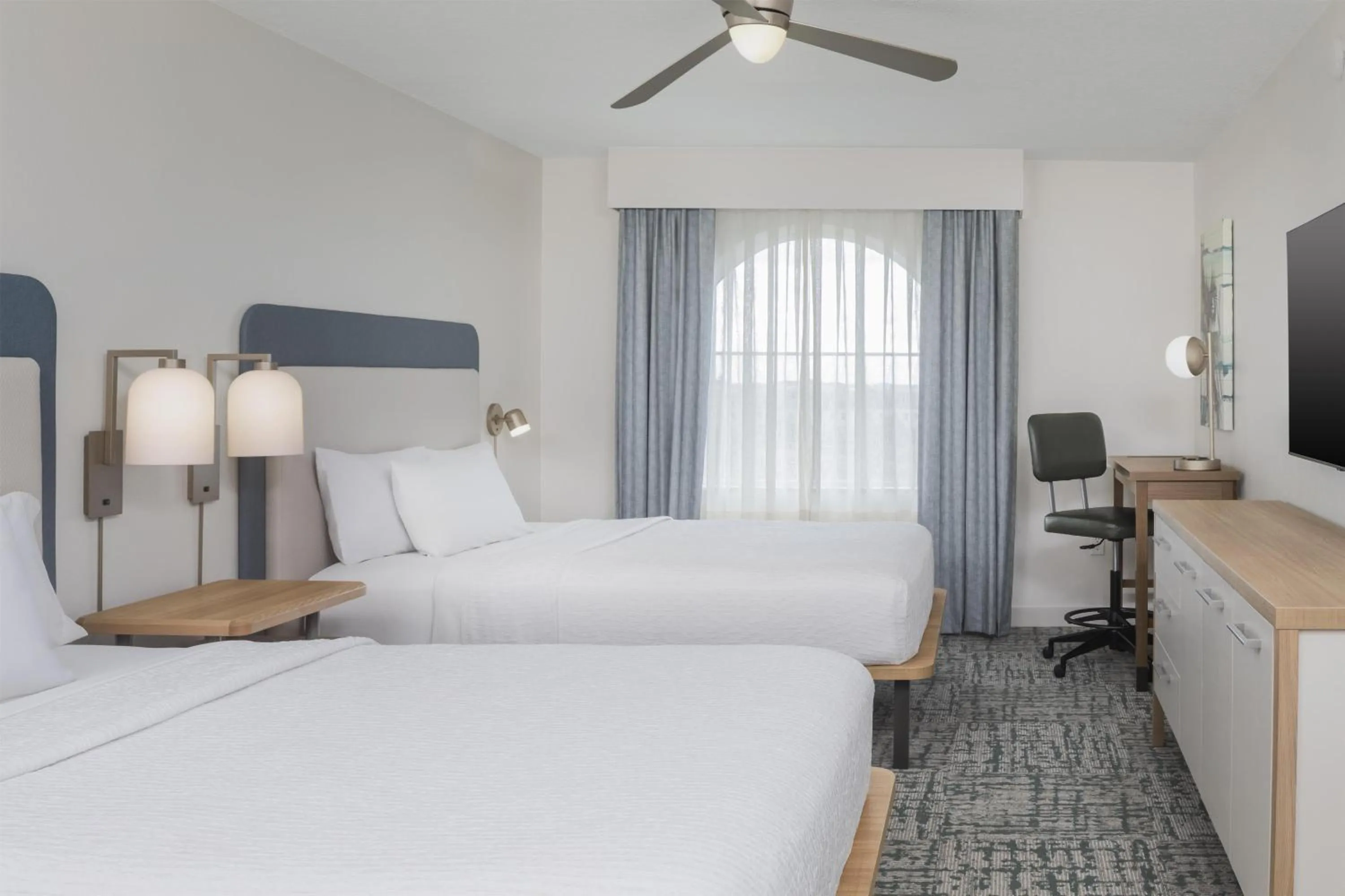 Bed in Homewood Suites by Hilton Lake Buena Vista Orlando - Newly Renovated!
