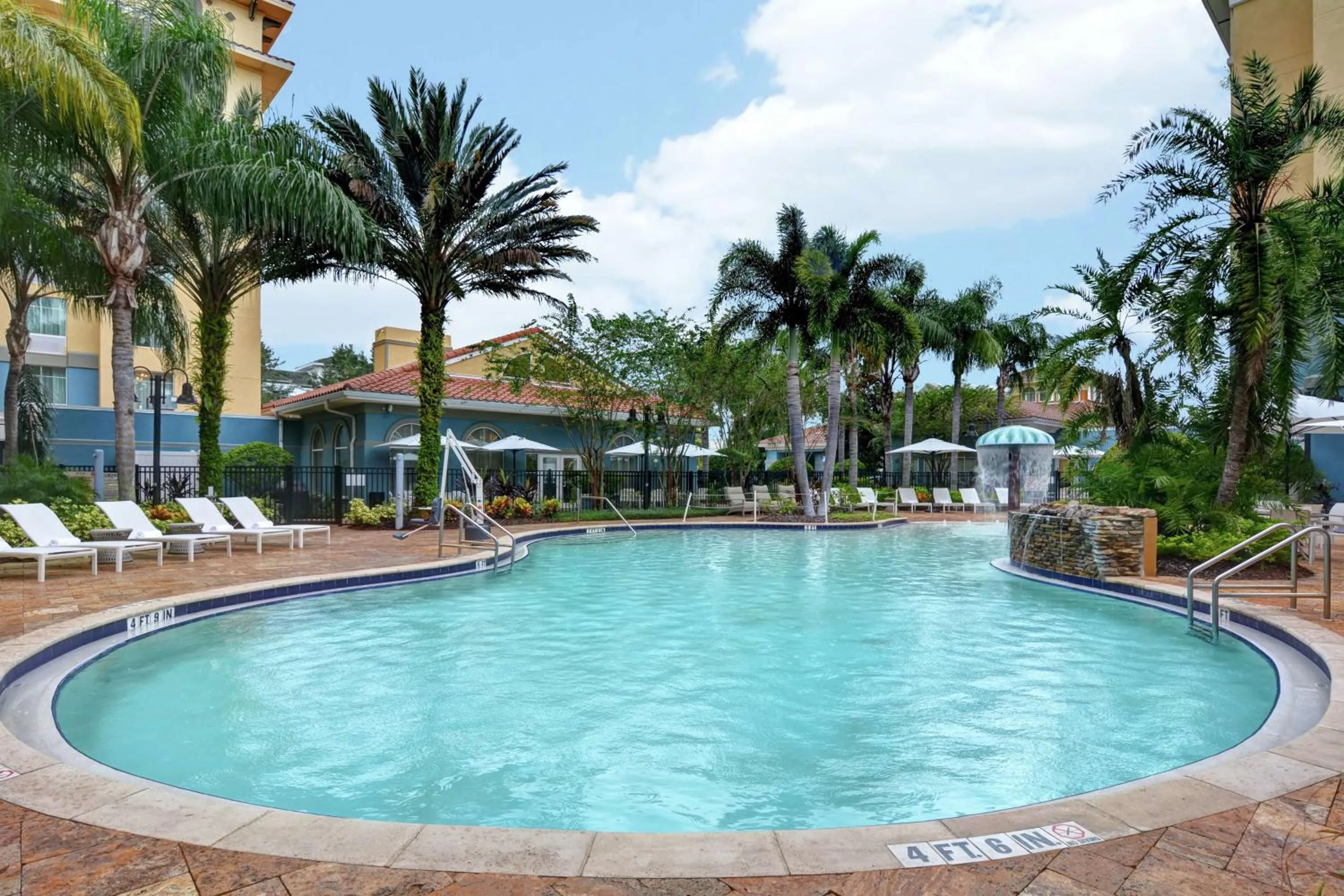 Swimming pool in Homewood Suites by Hilton Lake Buena Vista Orlando - Newly Renovated!