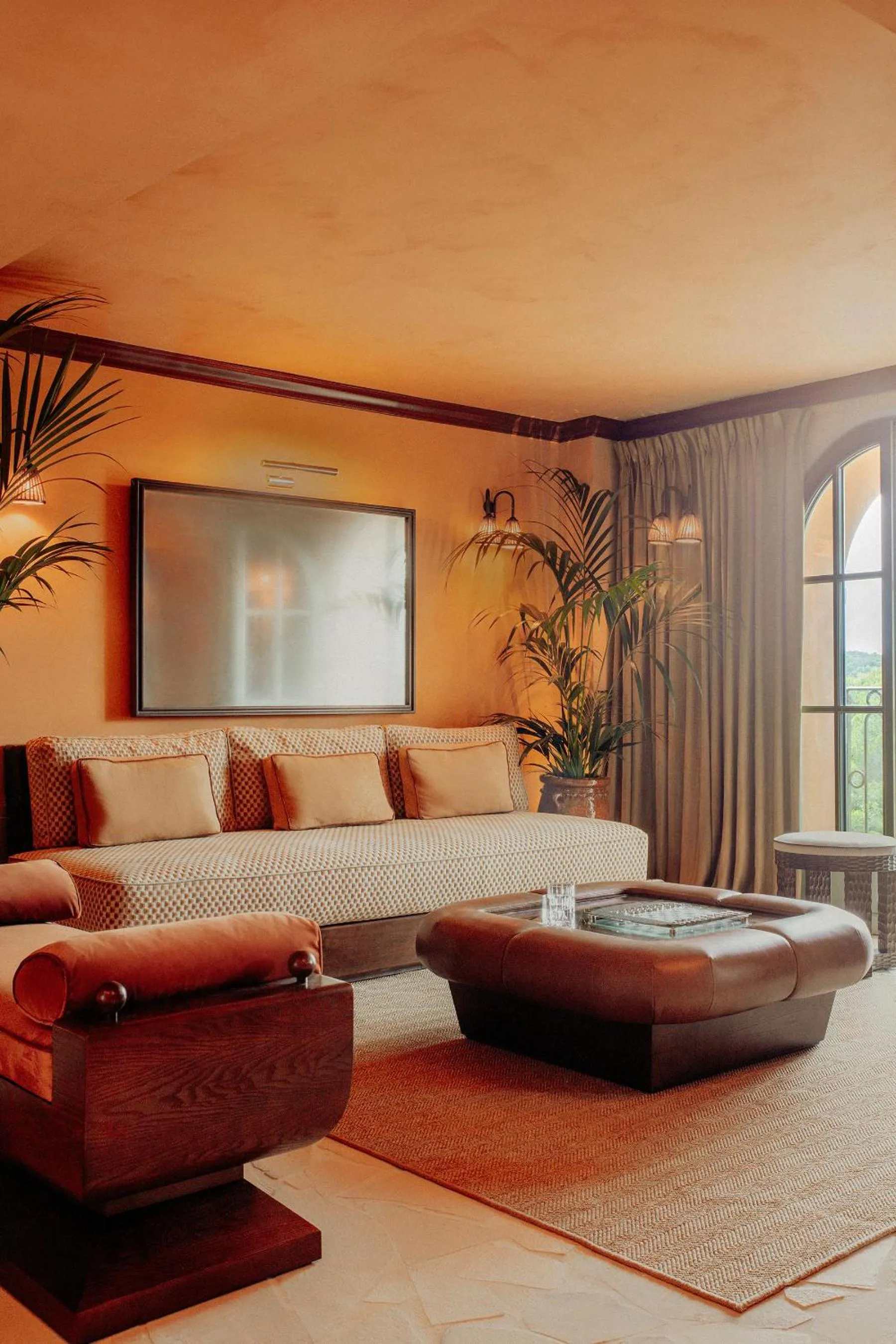 Lobby or reception in Le Mas Candille