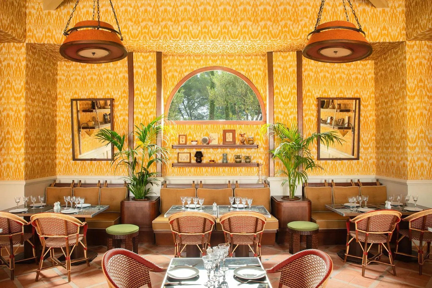 Restaurant/places to eat in Le Mas Candille