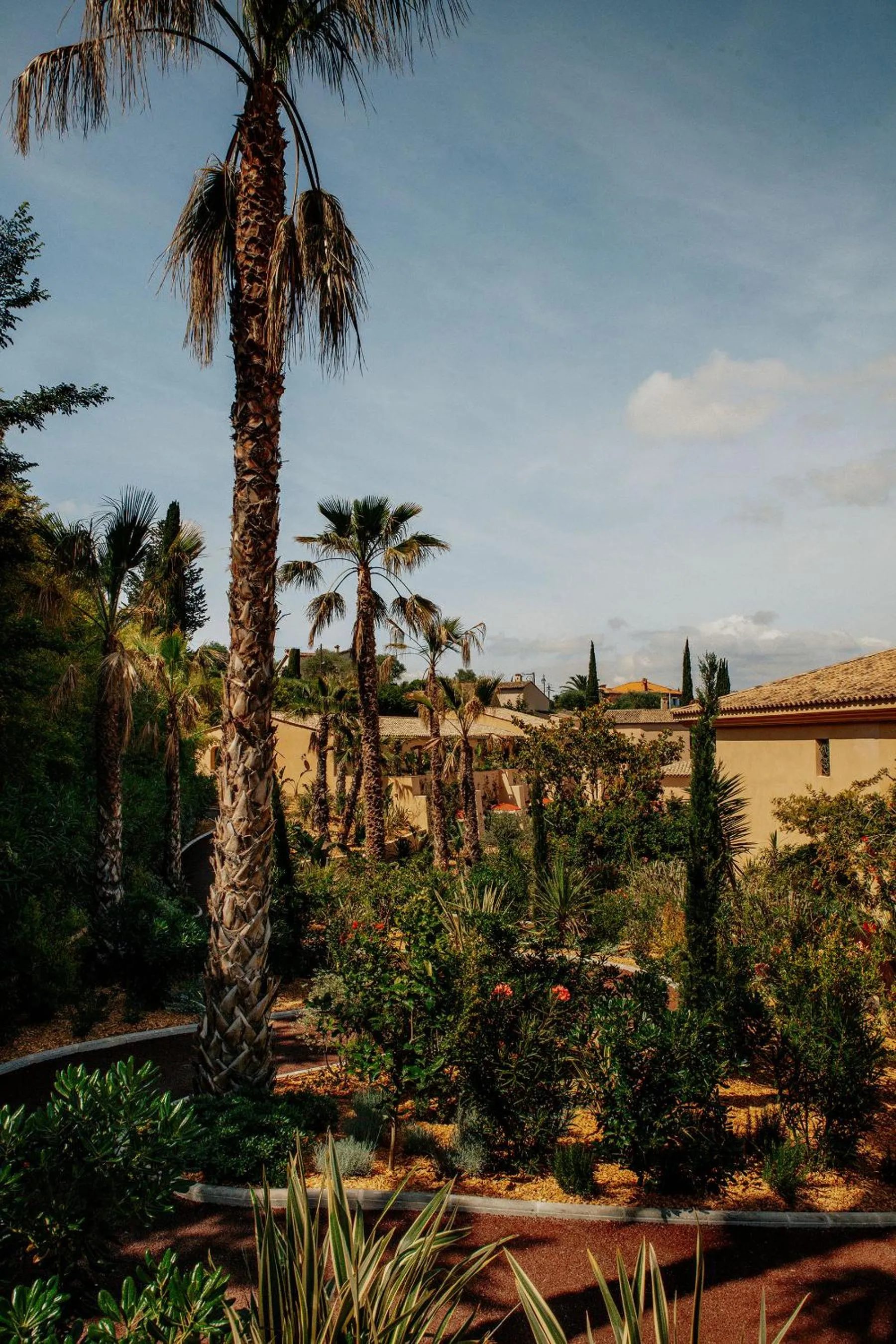 Garden in Le Mas Candille