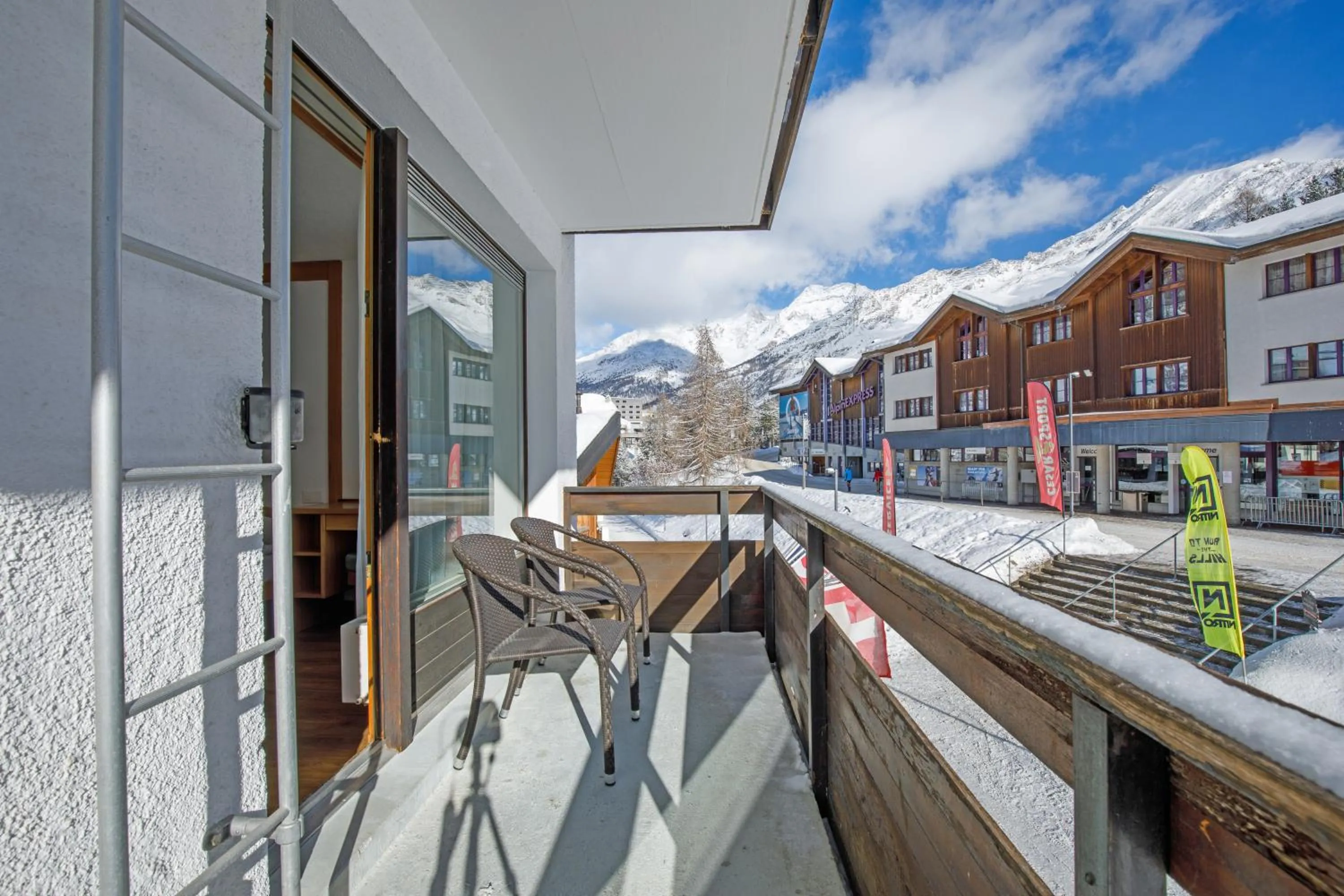 Balcony/Terrace in Hotel Alpin Superior