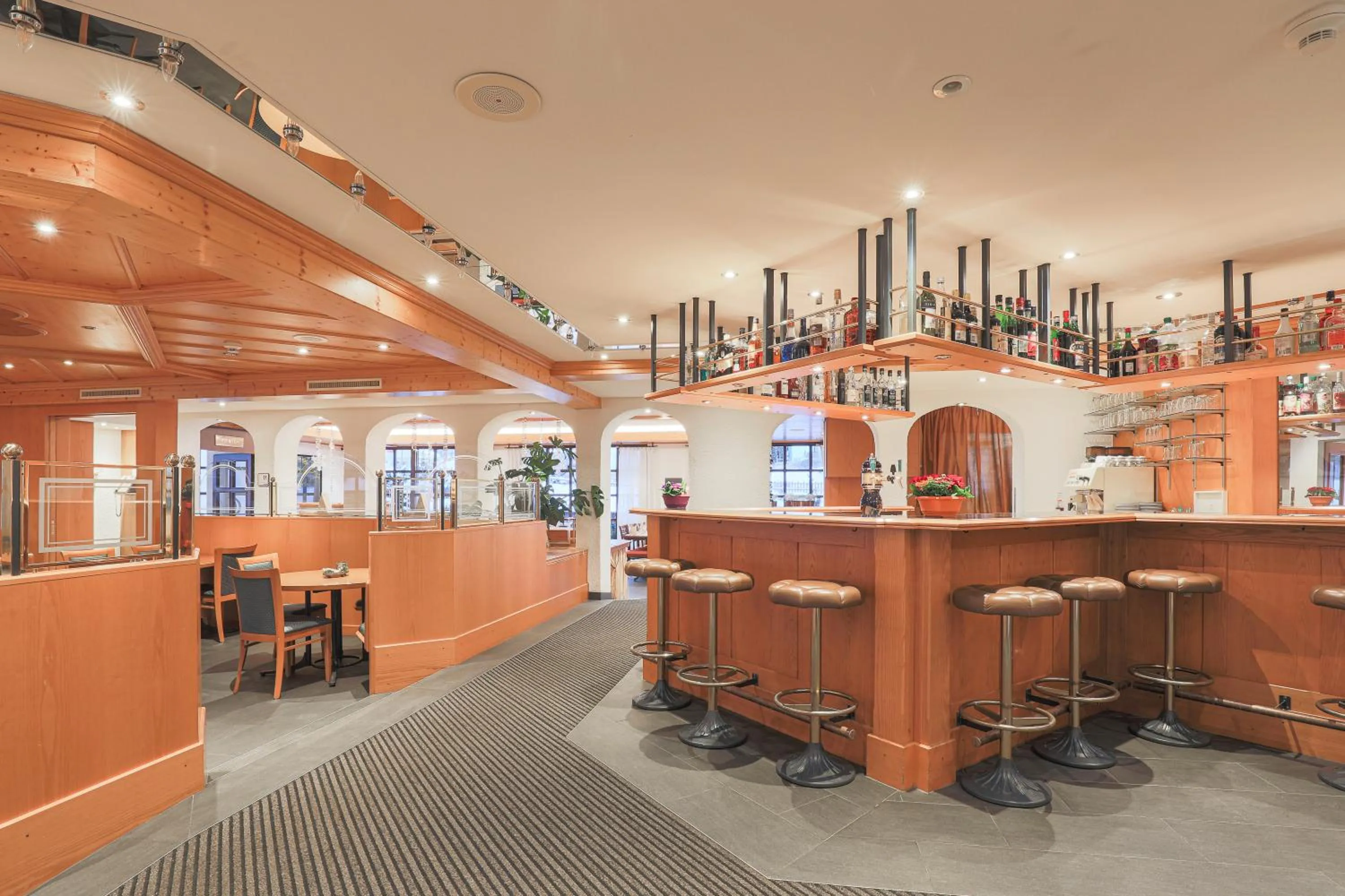 Lounge or bar in Hotel Alpin Superior