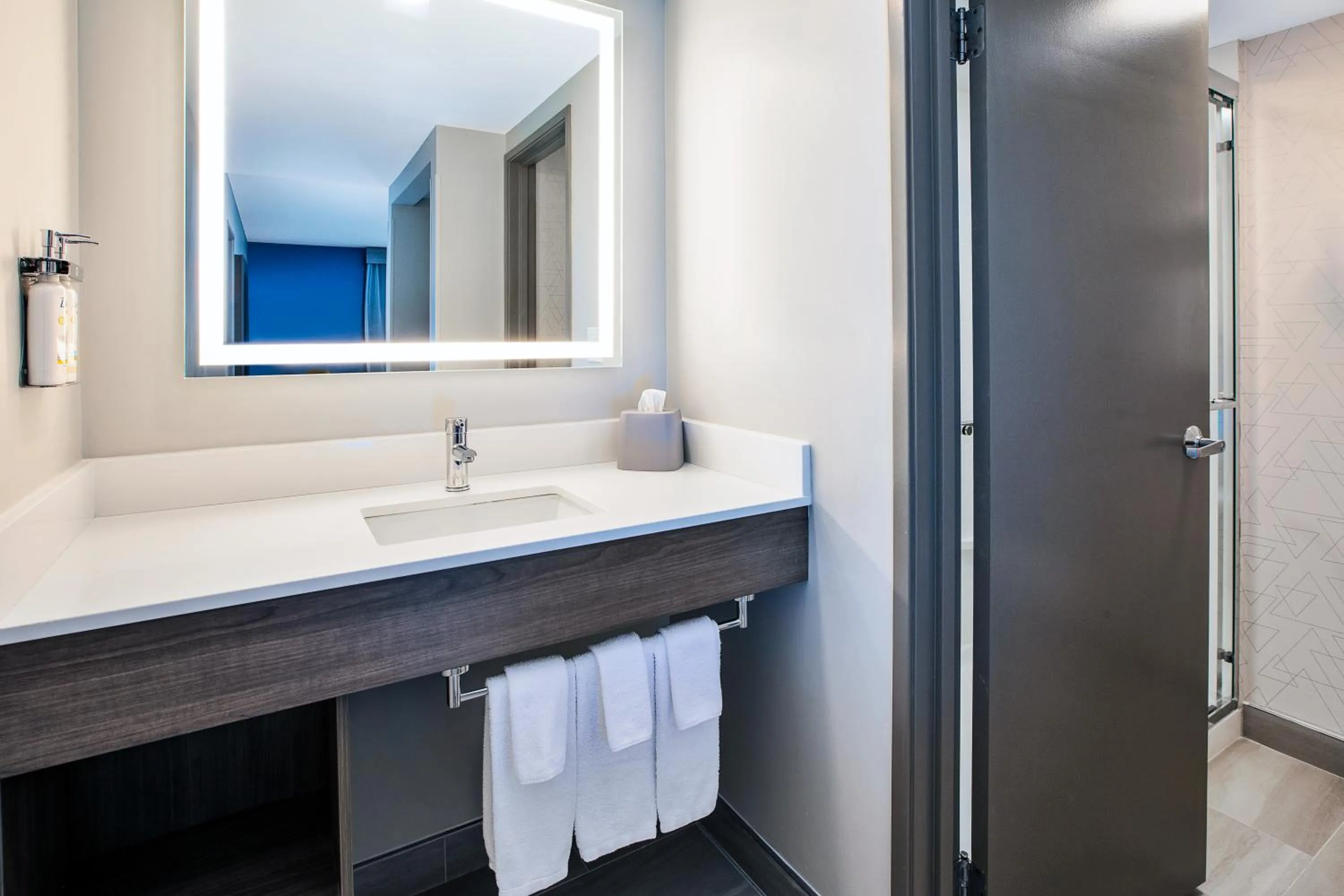 Bathroom in Holiday Inn Express Hotel & Suites Pittsburgh Airport by IHG