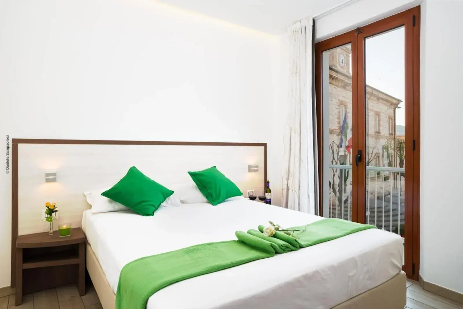 Quadruple Room with Balcony - single occupancy in Viverenumana Quadruple Room with Balcony - single occupancy in Viverenumana