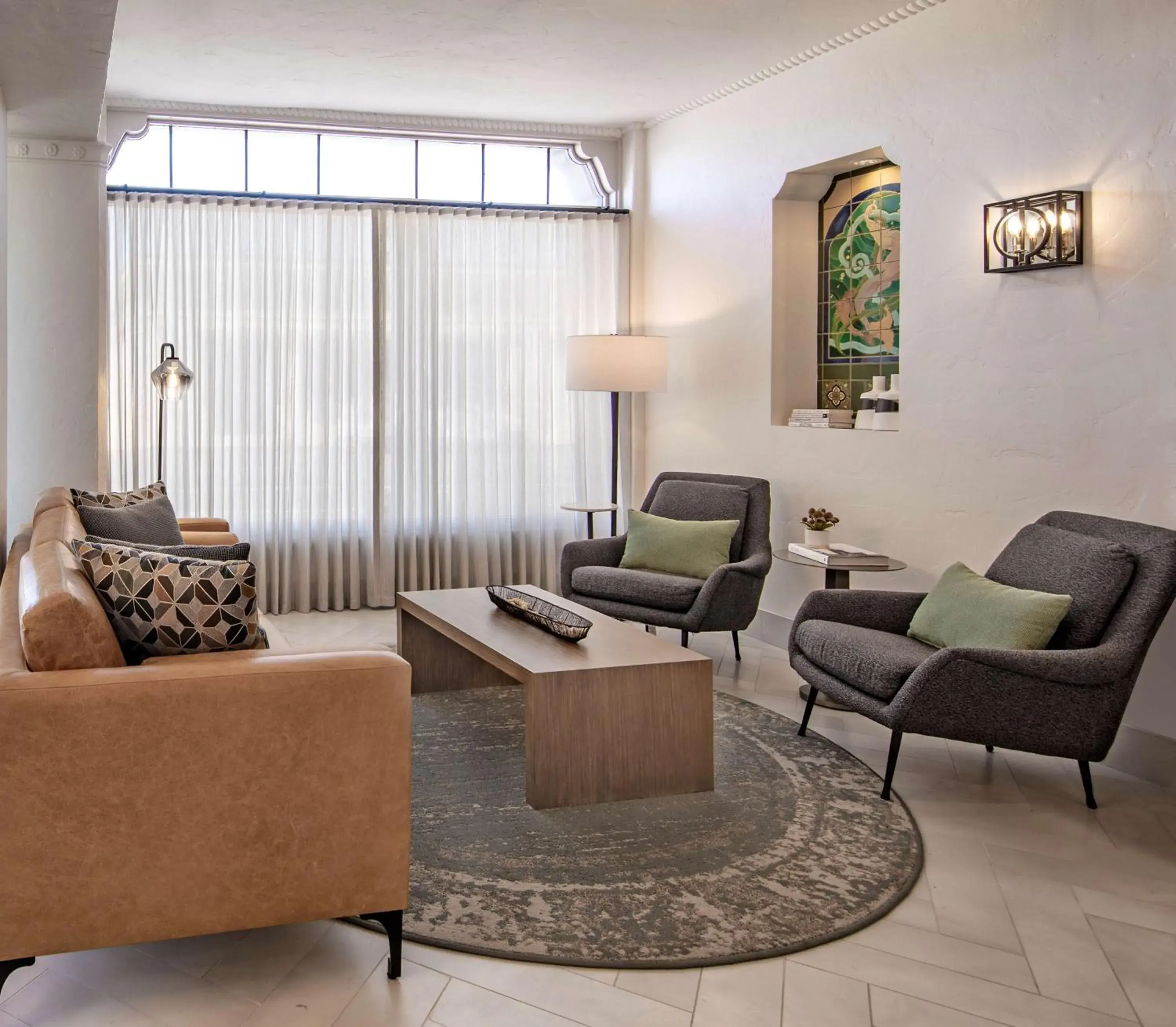 Lobby or reception in Hotel Virginia Santa Barbara, Tapestry Collection by Hilton Lobby or reception in Hotel Virginia Santa Barbara, Tapestry Collection by Hilton