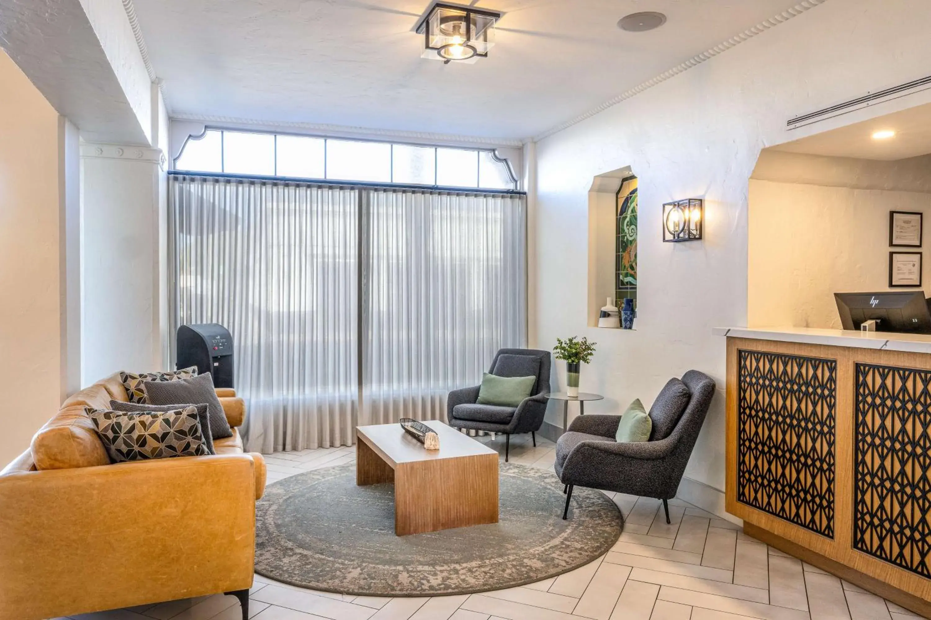 Lobby or reception in Hotel Virginia Santa Barbara, Tapestry Collection by Hilton Lobby or reception in Hotel Virginia Santa Barbara, Tapestry Collection by Hilton