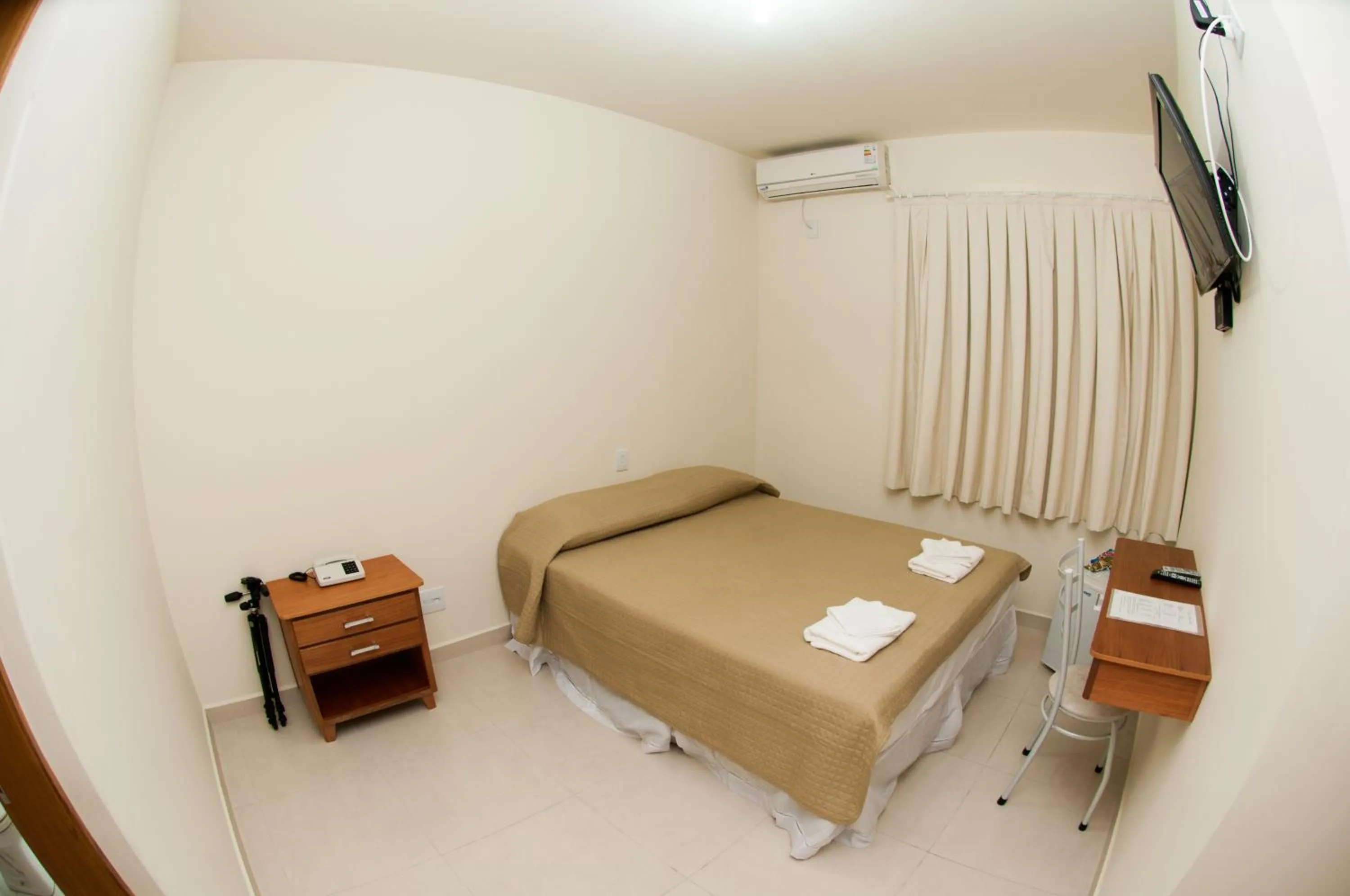 Bed in Fragata Apart Hotel