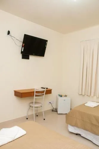 Bed in Fragata Apart Hotel