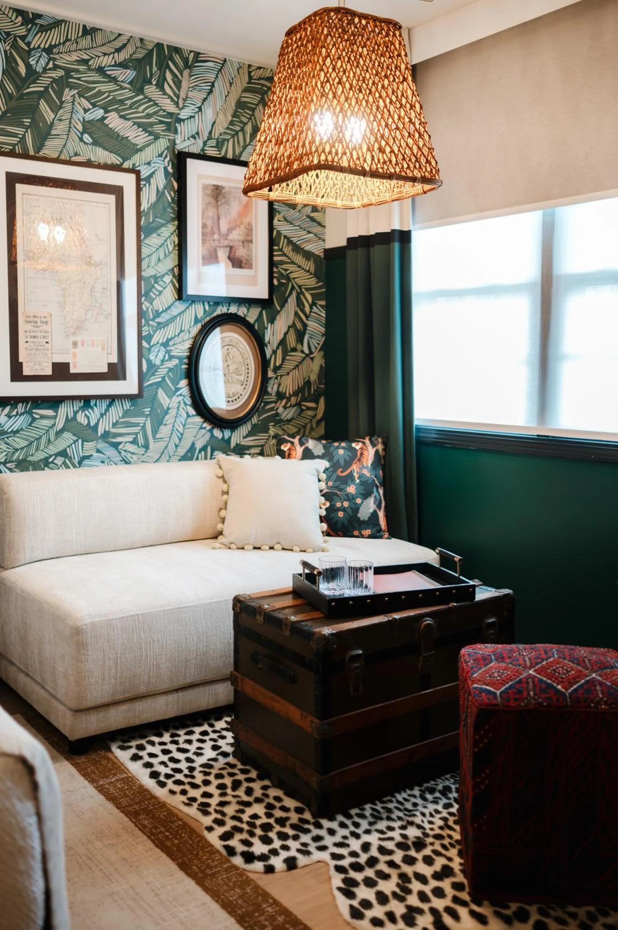 Seating area, Bed in UNCOMMONER HOTEL by Reverie Boutique Collection