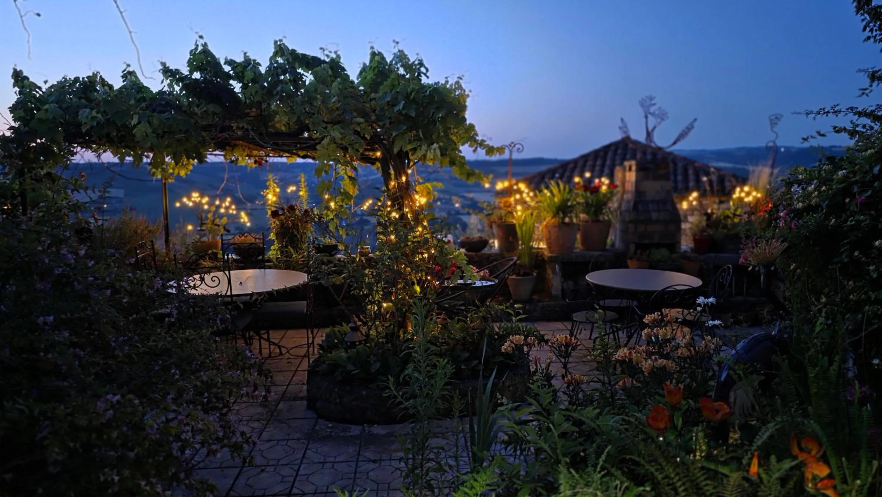 Patio in D'Ici et D'Ailleurs