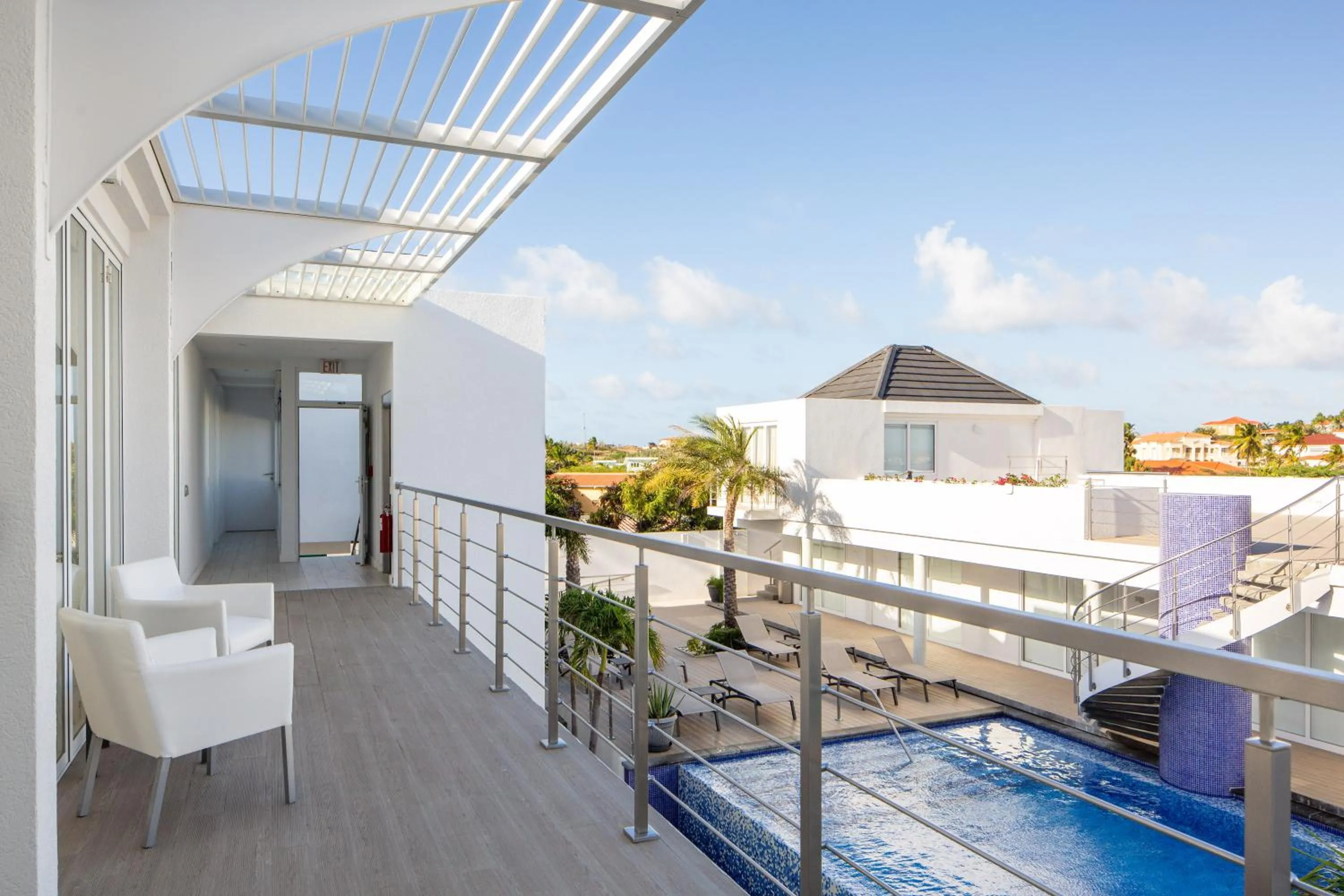Balcony/Terrace in Ocean Z Boutique Hotel