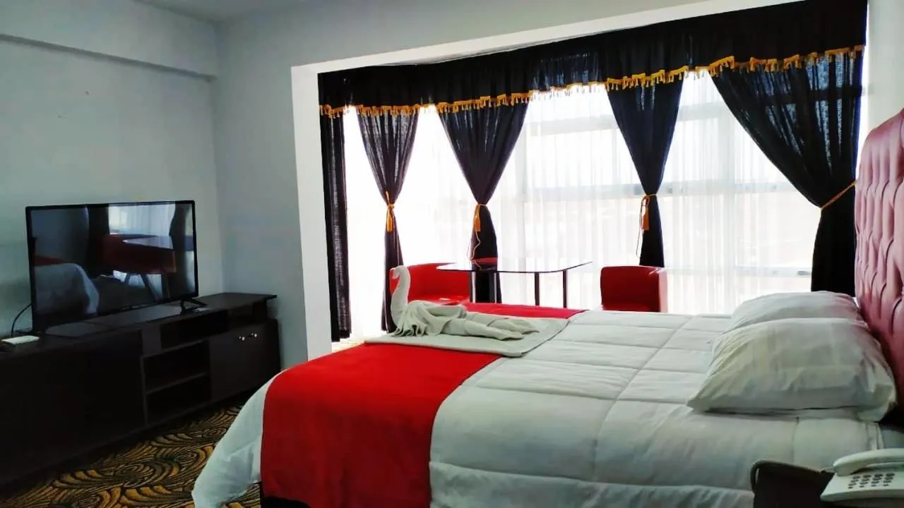 Bed in Hotel Alexander