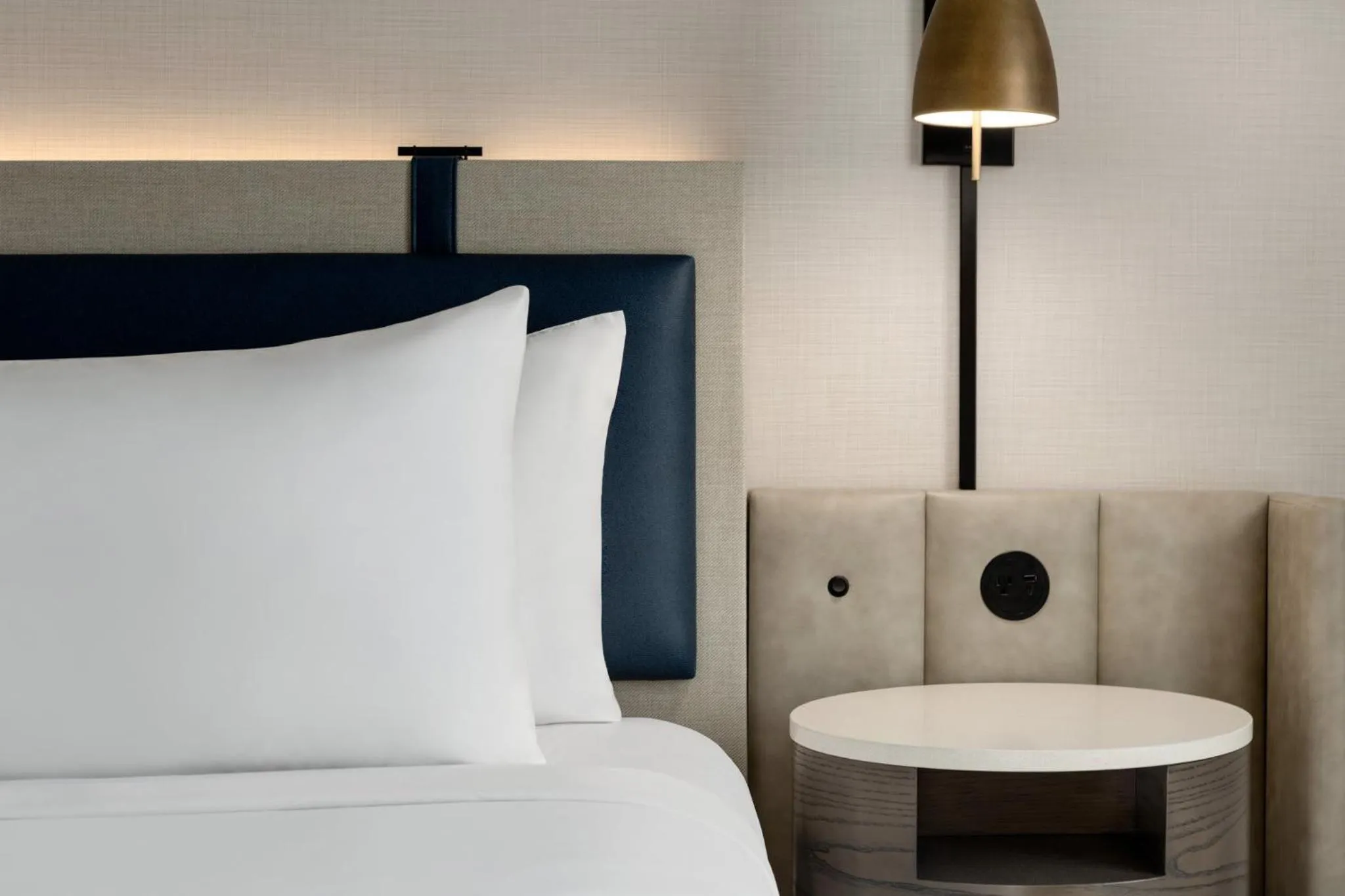 Photo of the whole room, Bed in Crowne Plaza Seattle Newly Renovated with No Resort Fee