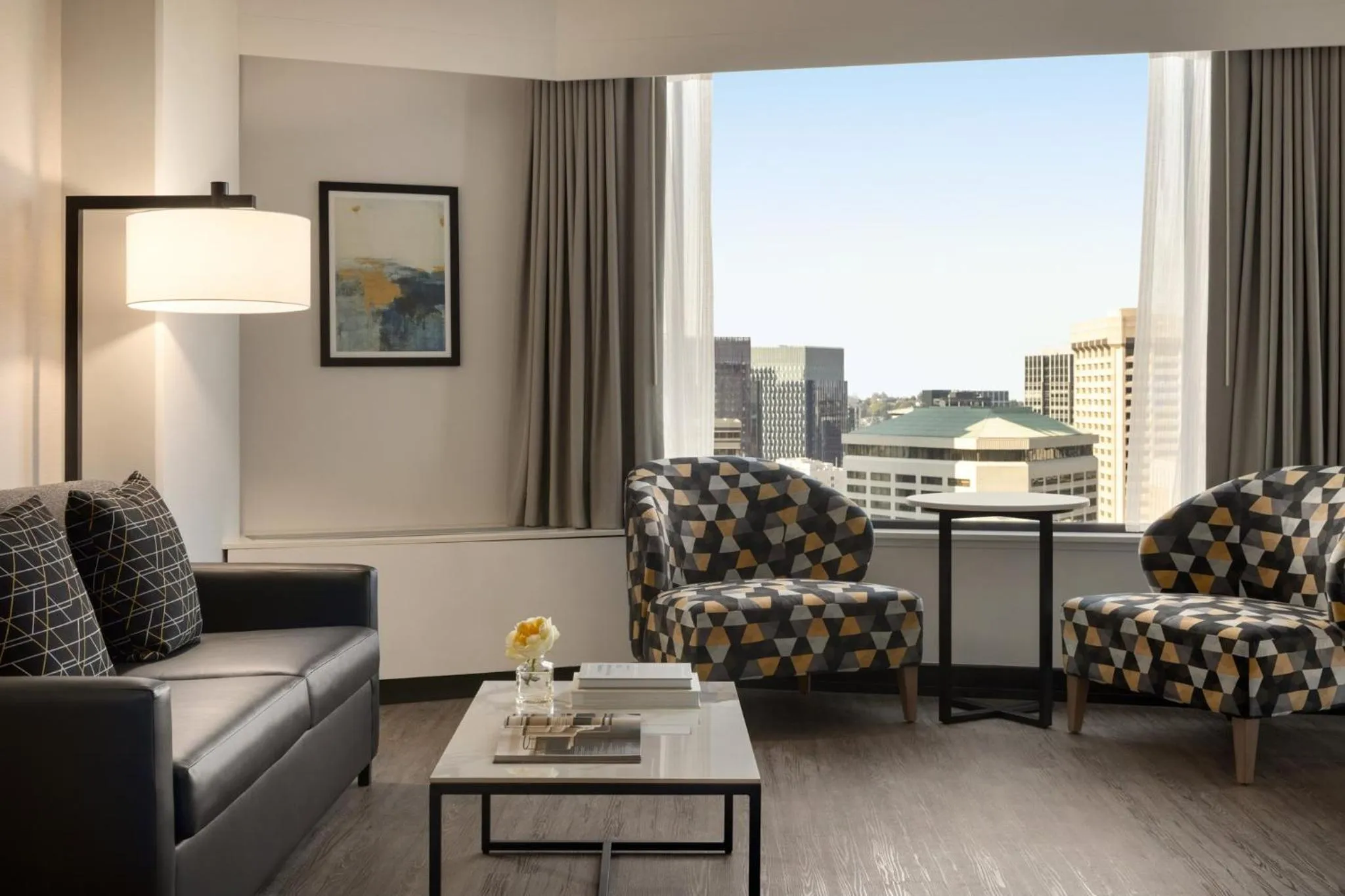 Photo of the whole room in Crowne Plaza Seattle Newly Renovated with No Resort Fee