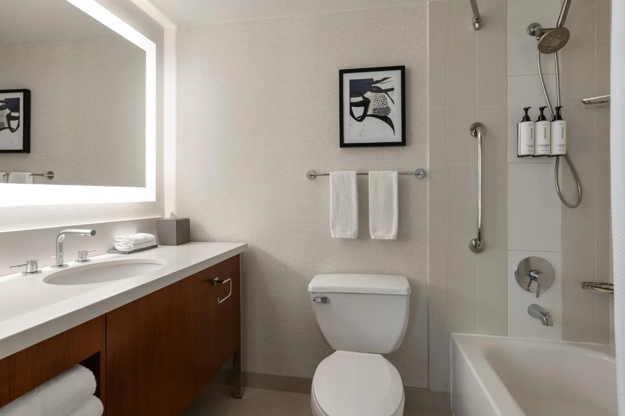 Photo of the whole room in Crowne Plaza Seattle Newly Renovated with No Resort Fee