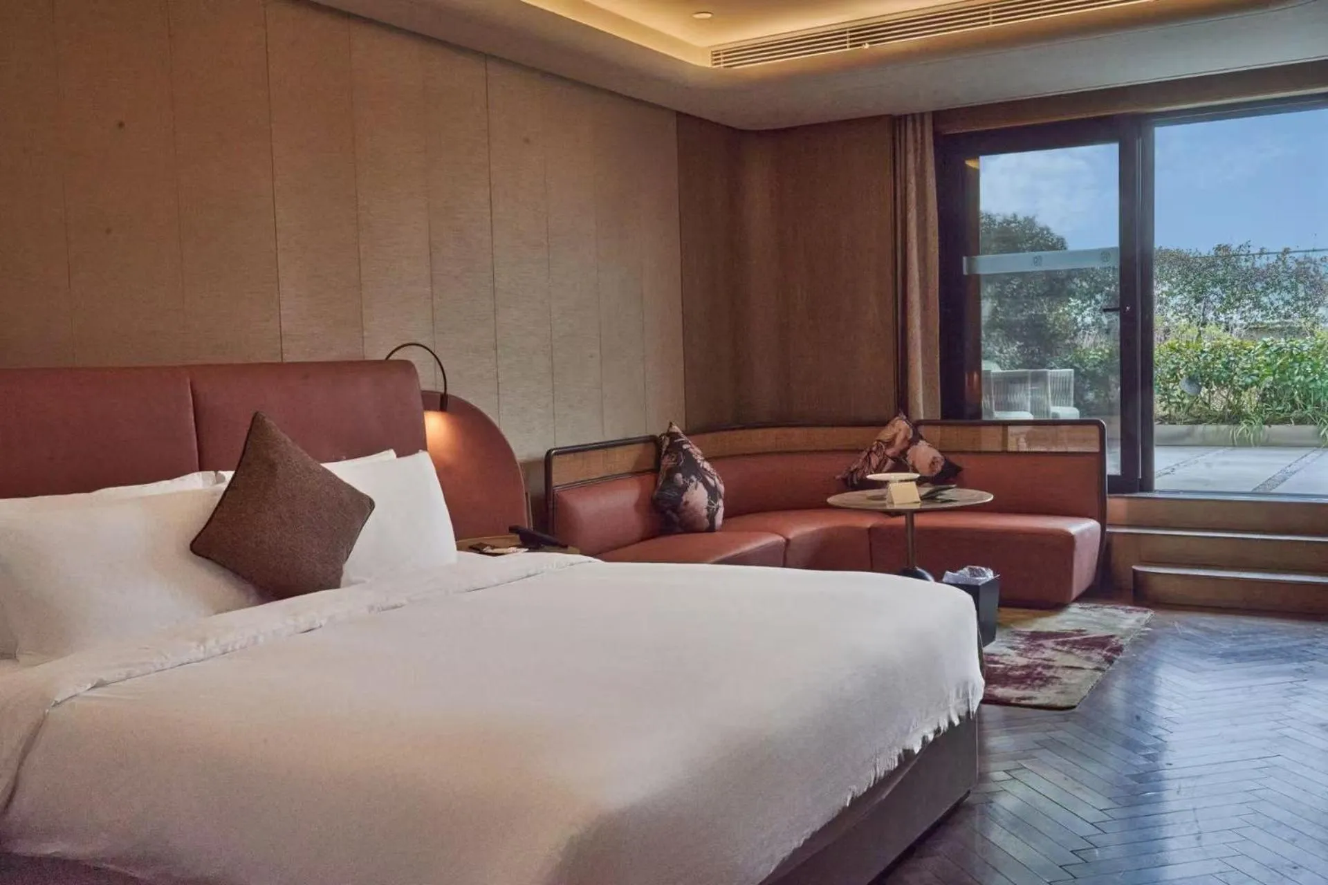 Bed in Blossom House Shanghai On The Bund