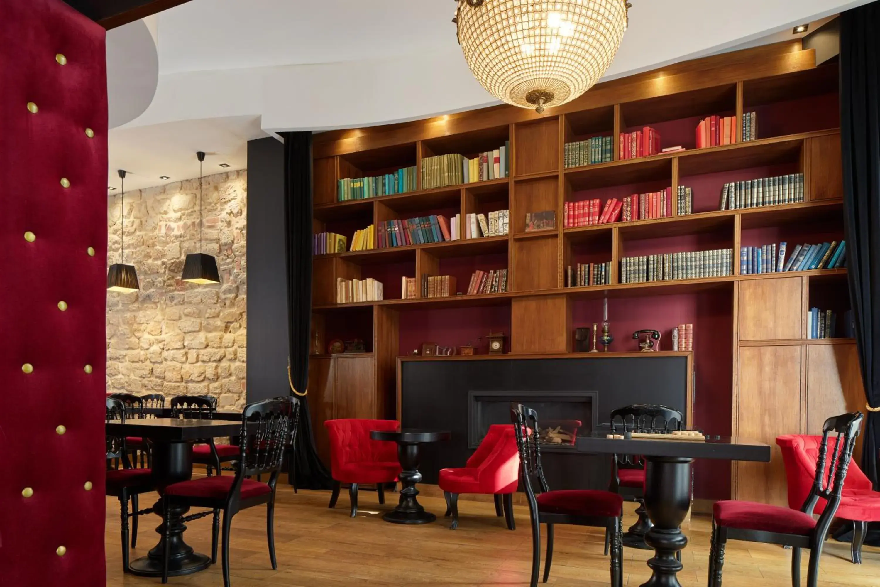 Living room in Hotel Les Théâtres Living room in Hotel Les Théâtres